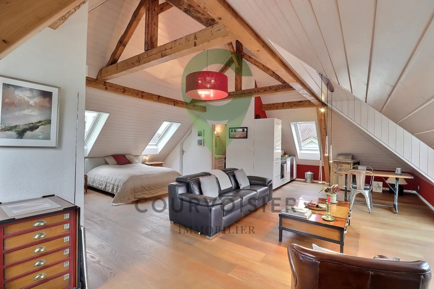 Charming light-filled loft in the heart of the Suchet district - Lausanne - Photo 2 of 6