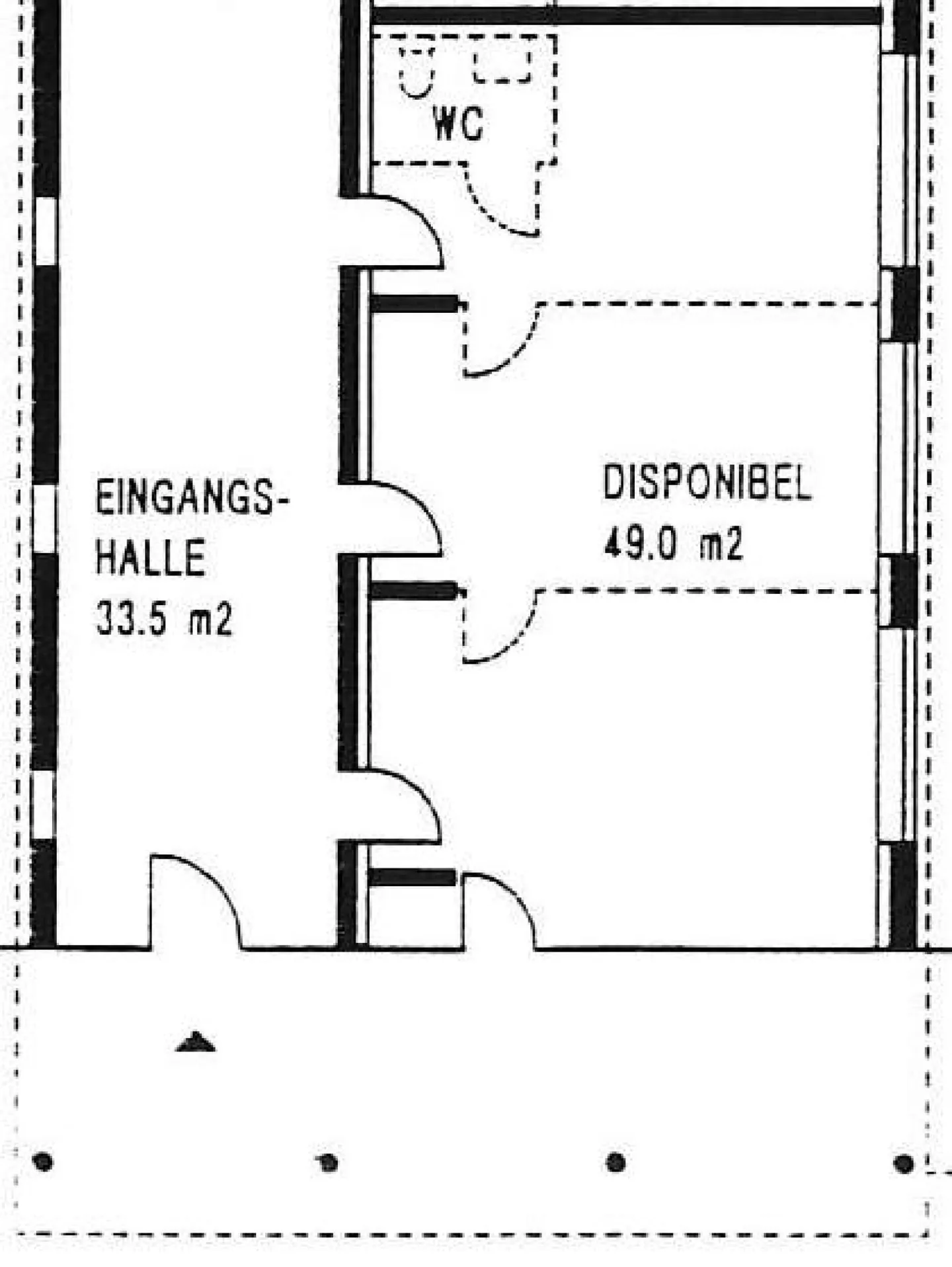 Spazio commerciale (49 m2) in affitto come atelier, ufficio, studio di massaggio, studio di bellezza, sala hobby, ecc. - Foto 8 di 9