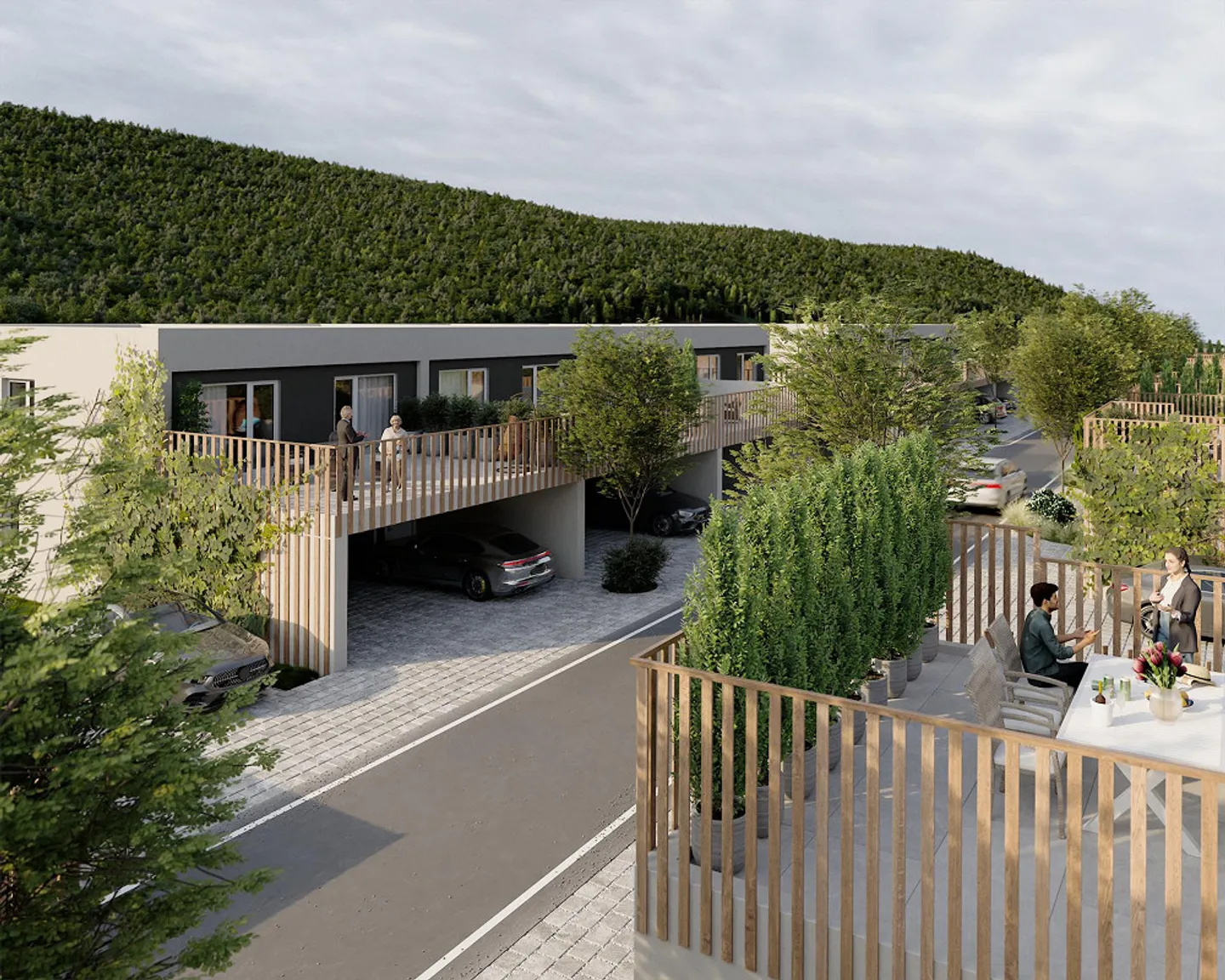 5.5 Room Terraced House, St. Margrethen SG - Photo 3 of 8
