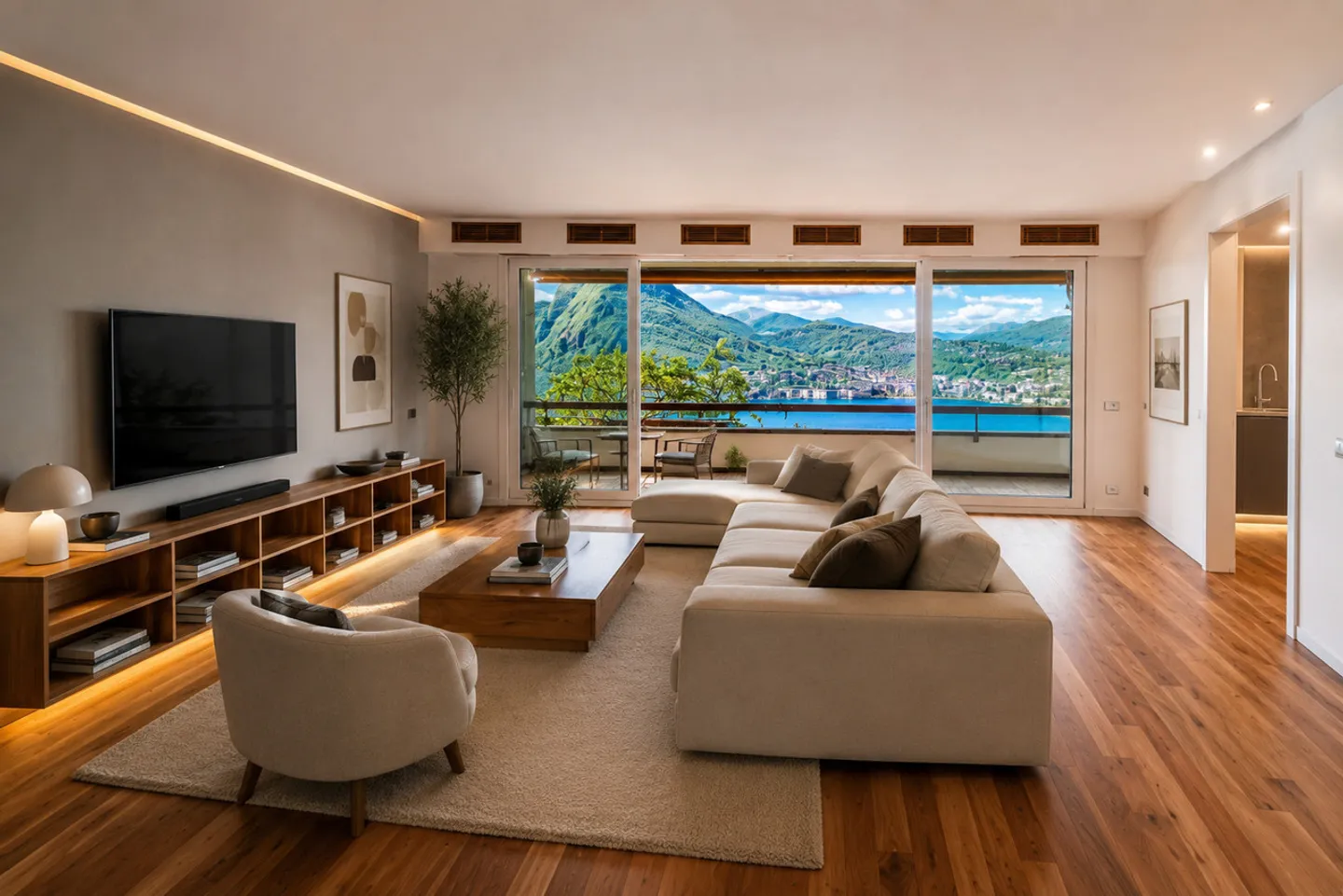 Penthouse moderne avec une magnifique terrasse sur le toit - Photo 9 sur 16