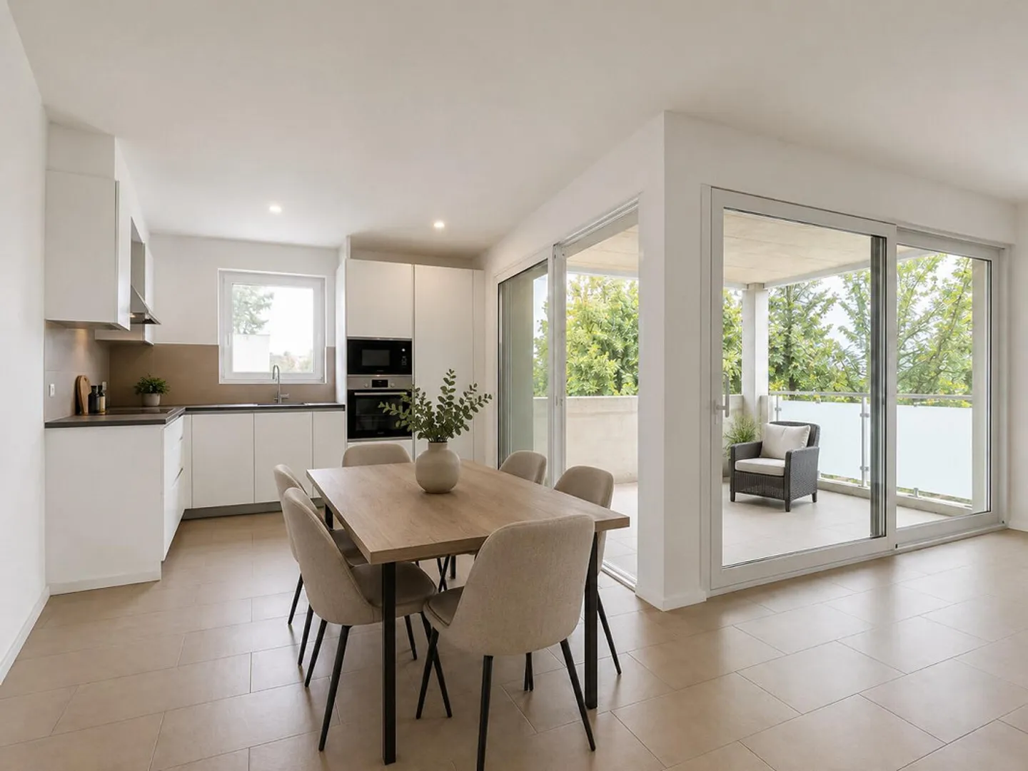 Appartamento moderno e luminoso di 3,5 locali con terrazza a Curio - Foto 1 di 10