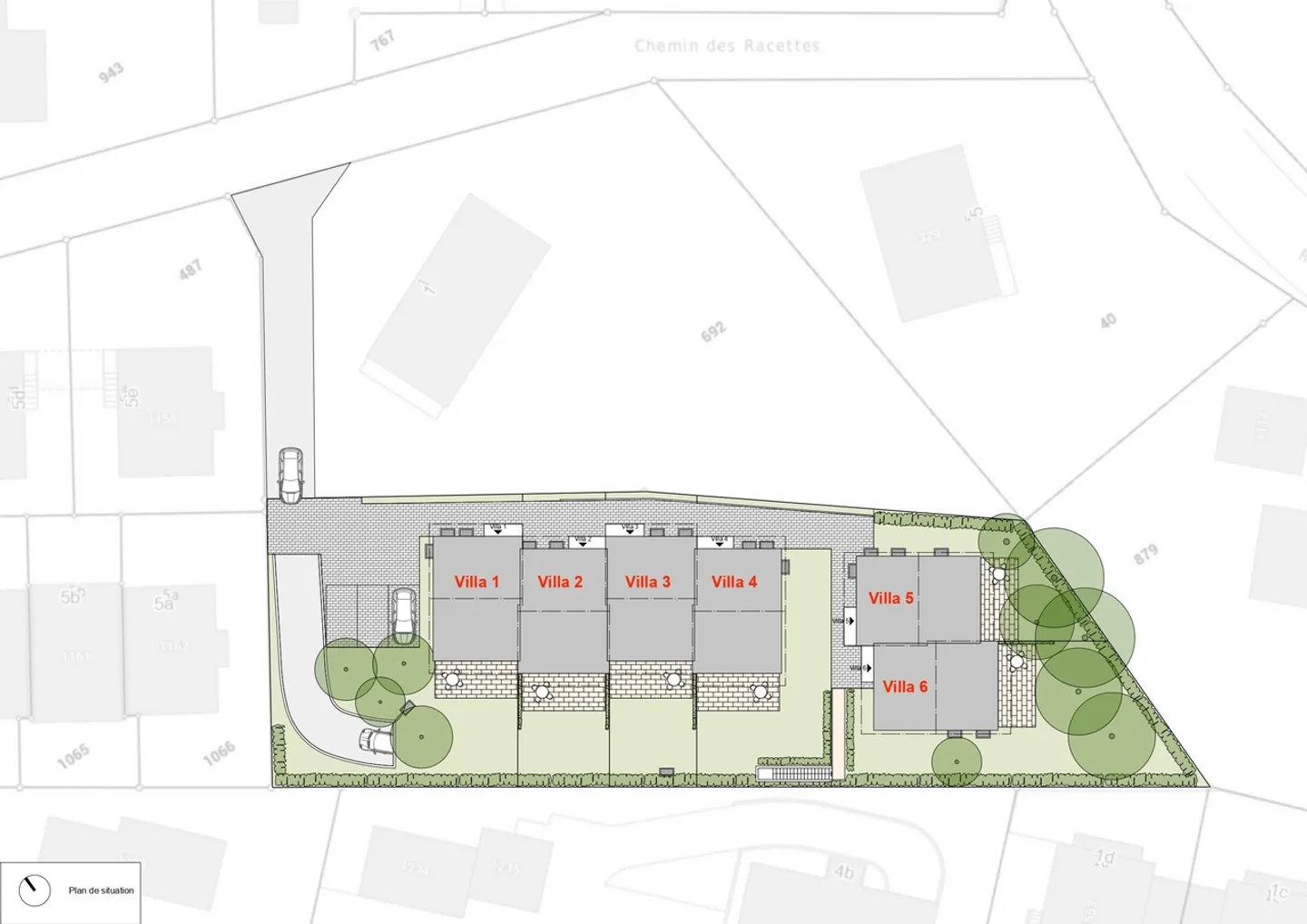 Ville su progetti con 4 camere – Founex Village - posizione tranquilla - Foto 8 di 12
