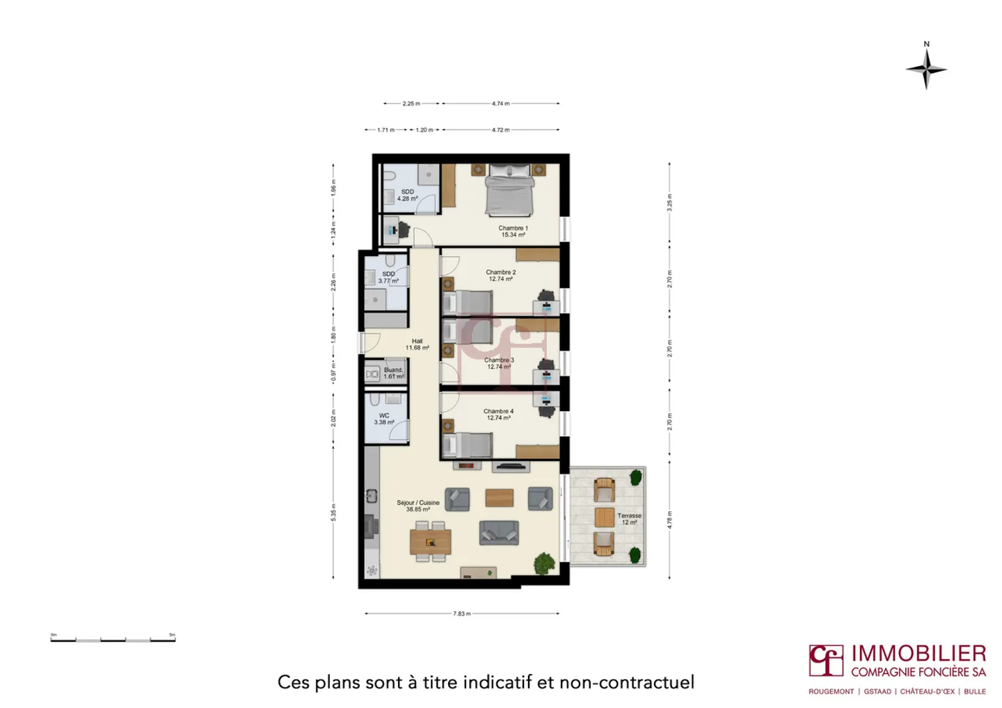 Charmantes 5,5 Zimmer Haus mit Garten - Foto 10 von 10