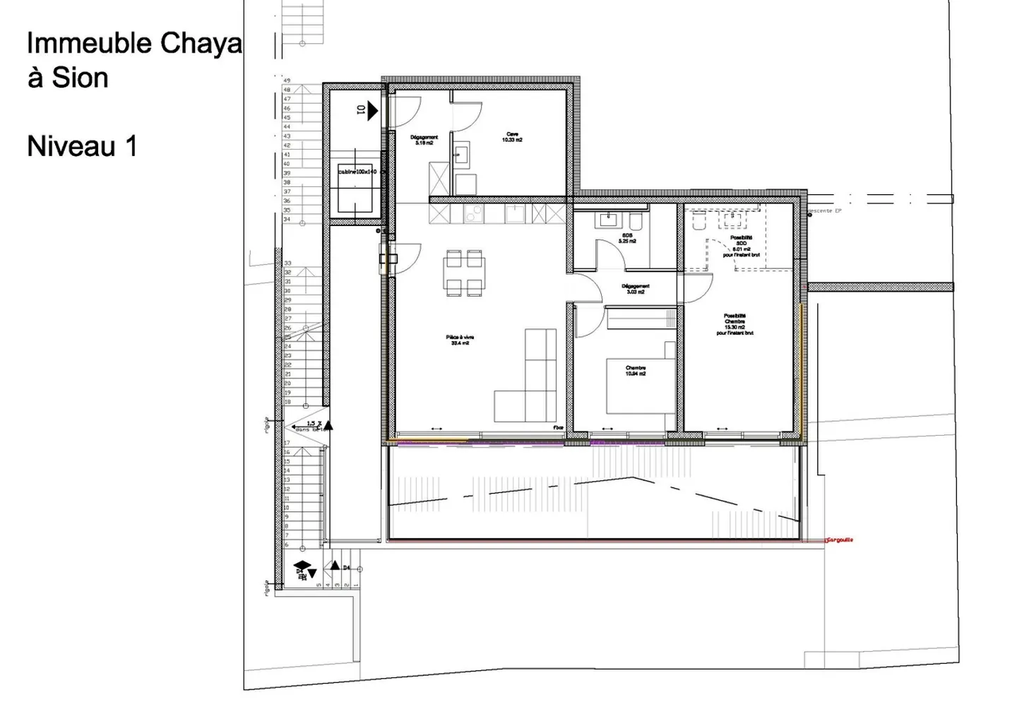 Magnifico appartamento con terrazza di 2.5 locali a Sion Etichetta Minergie - Foto 10 di 10