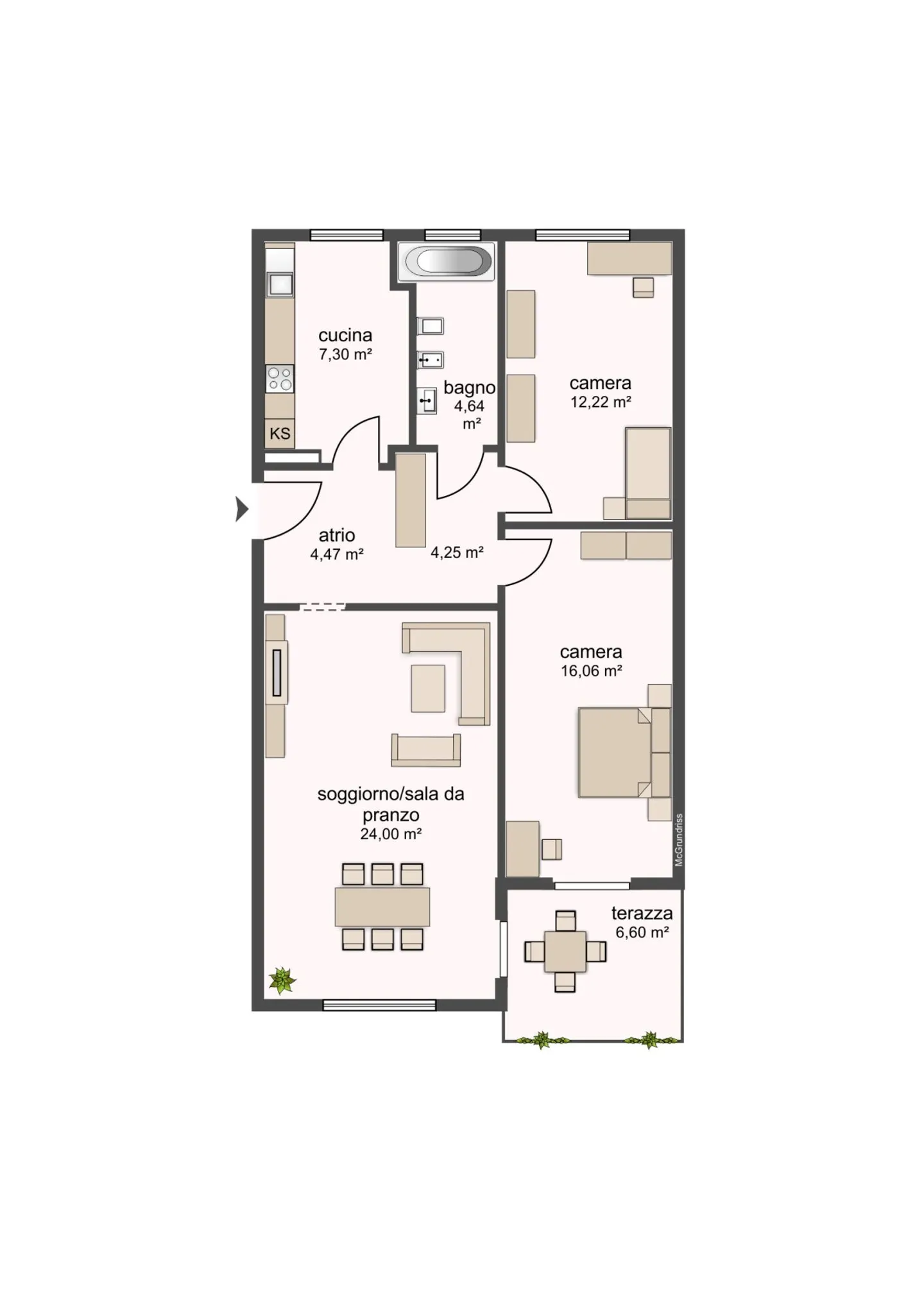 8700, Biasca, Via San Gottardo 40, Wohnung 4006 - Foto 1 von 16