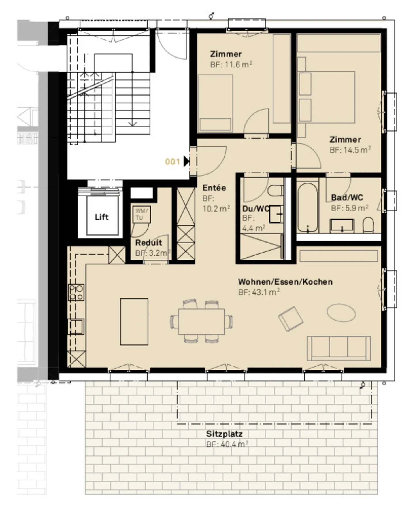 Appartamento in vendita - Foto 6 di 12