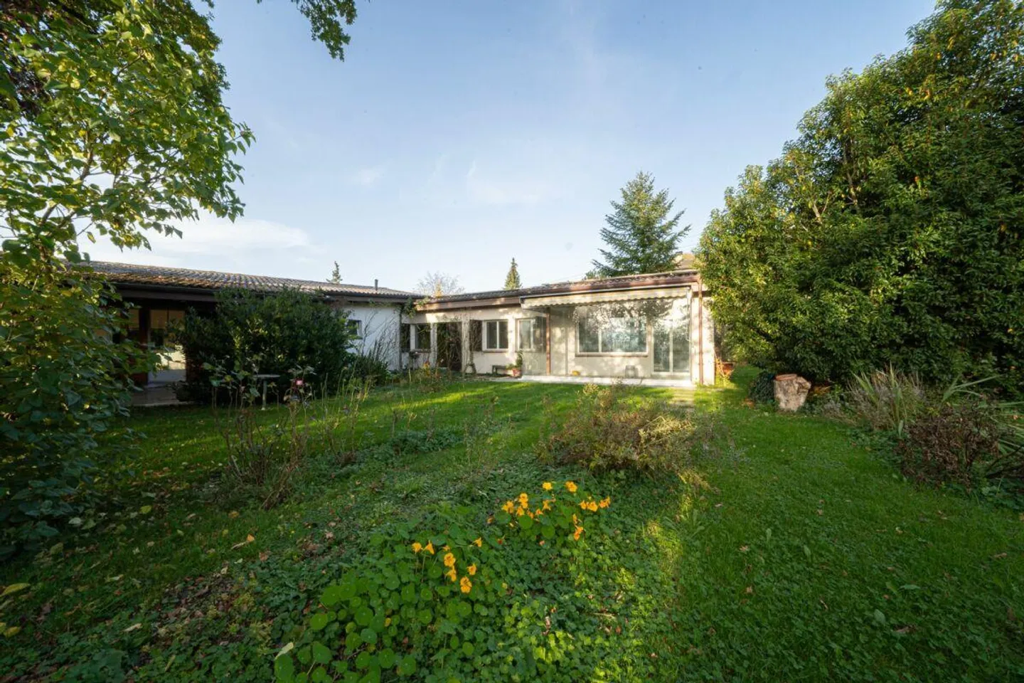 1- und 2-Familienhaus auf 1384 m2 Land am Fusse des Frickberg - Foto 3 von 11