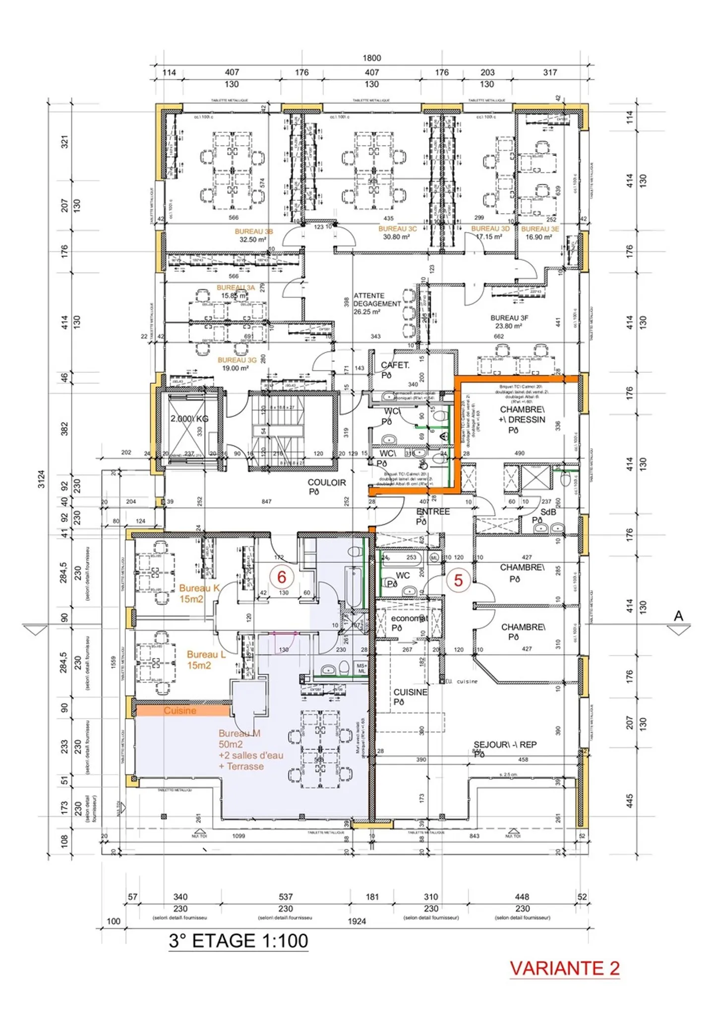 Bürofläche in Rossens - Foto 2 von 3