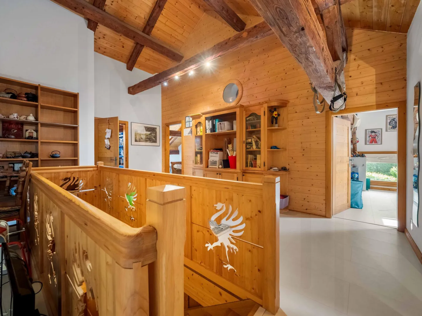 Somptueux appartement triplex de 8.5 pièces dans une ferme rénovée classée, au c - Photo 18 sur 25