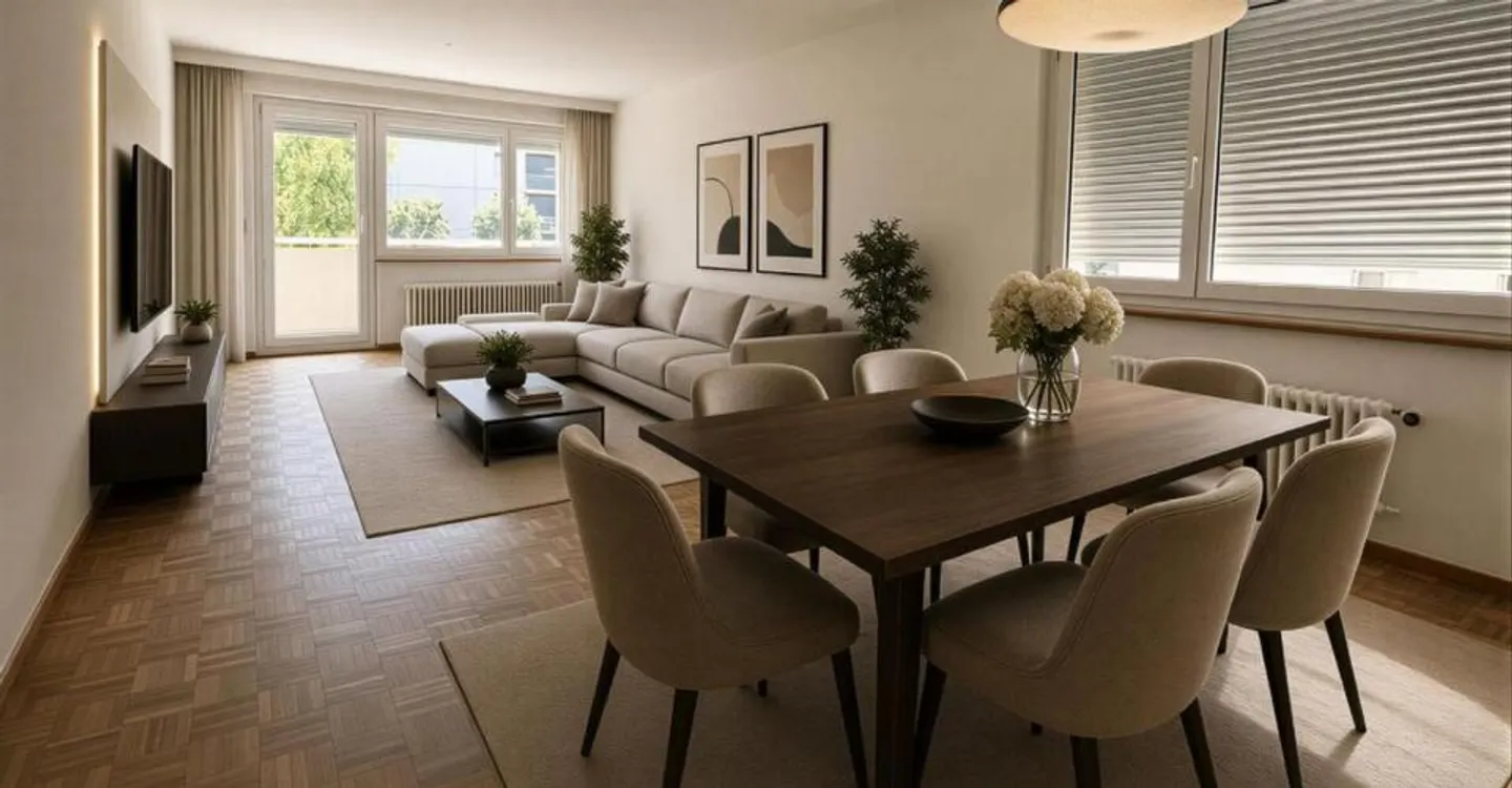 3,5-Zimmer-Wohnung - Foto 1 von 6