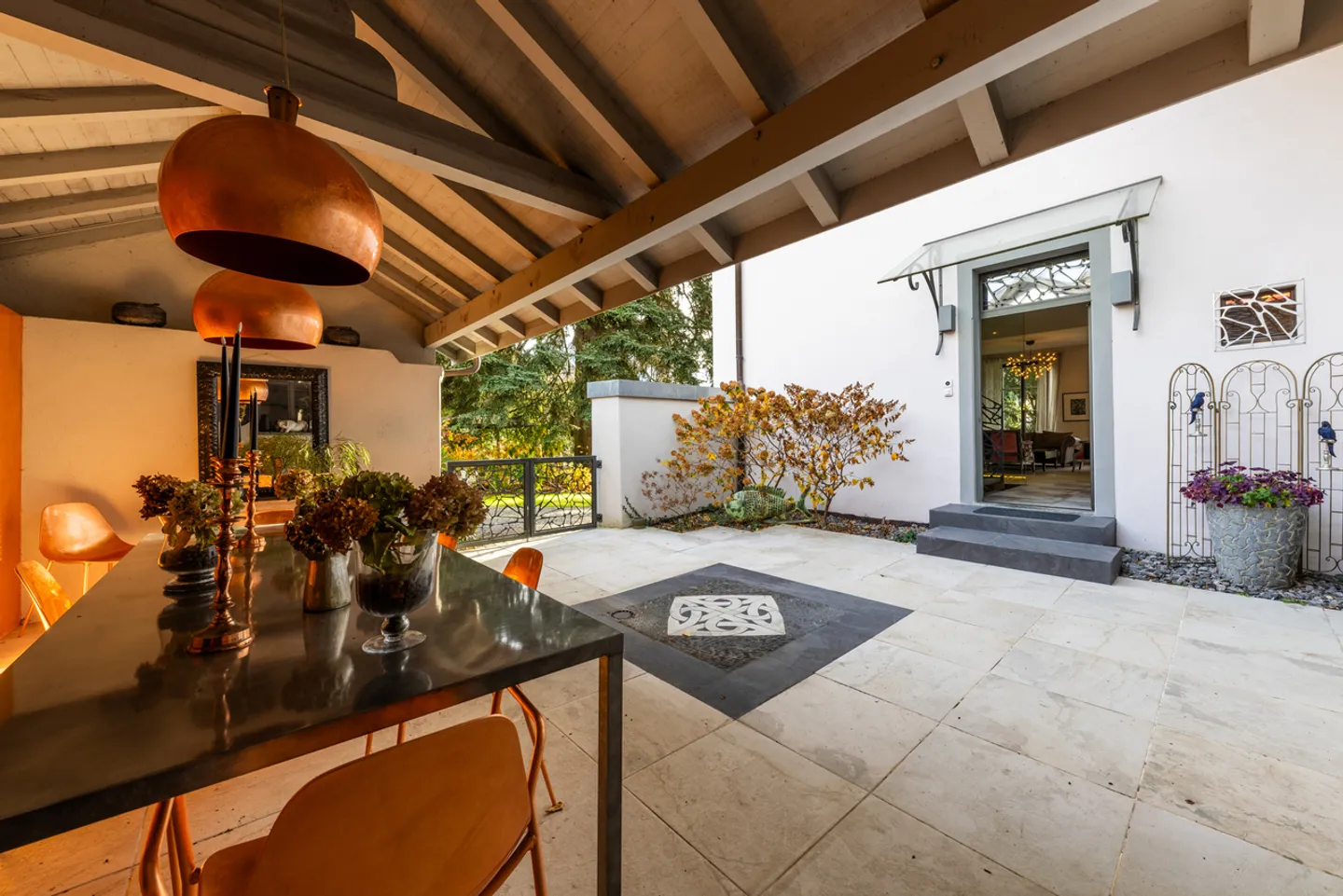 CASA PADRONALE - LABORATORIO E PARCO - VISTA PANORAMICA - ESCLUSIVA - Foto 8 di 11