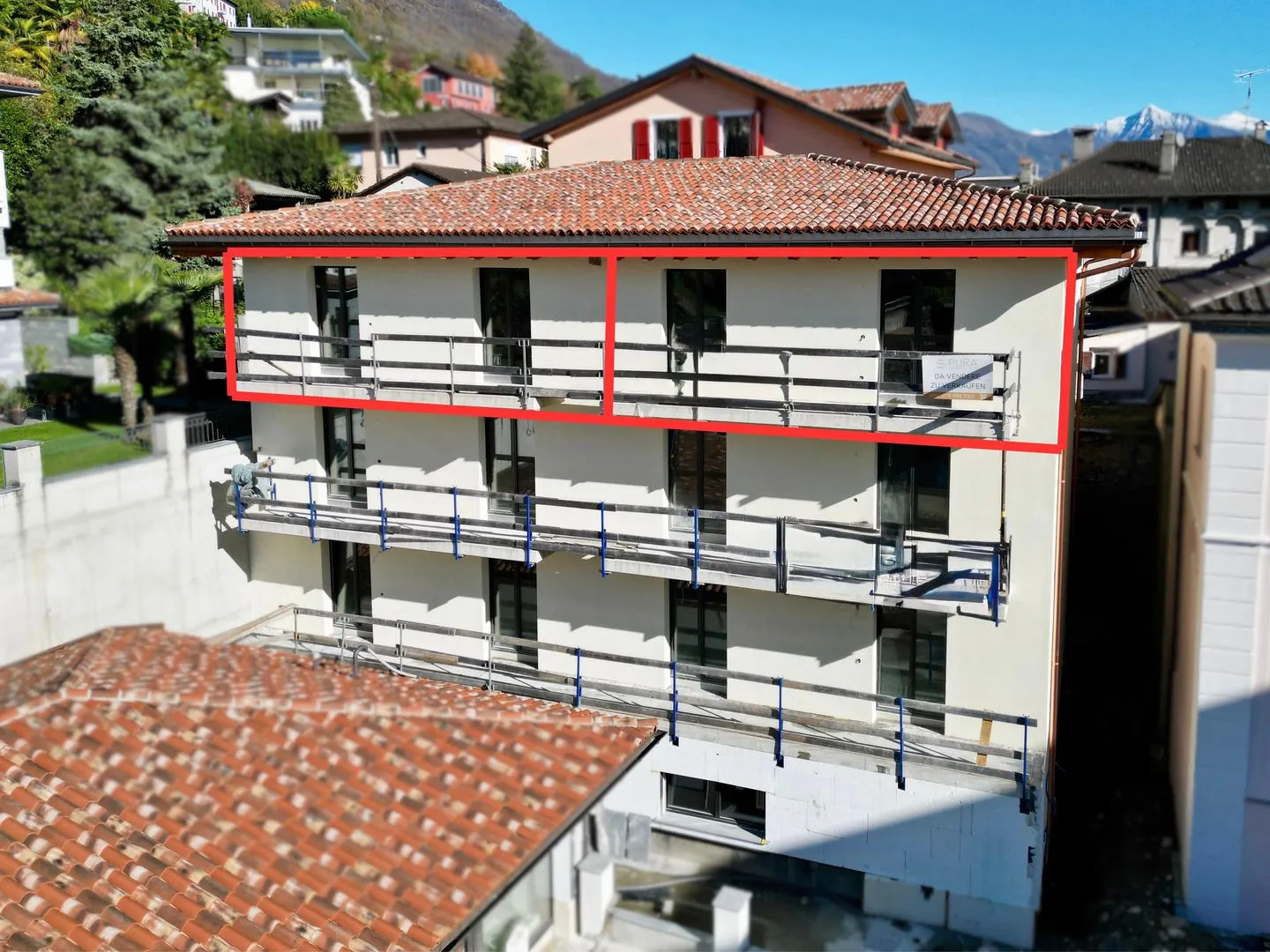 Charmante Attika-Wohnung in Brissago - Foto 1 von 5