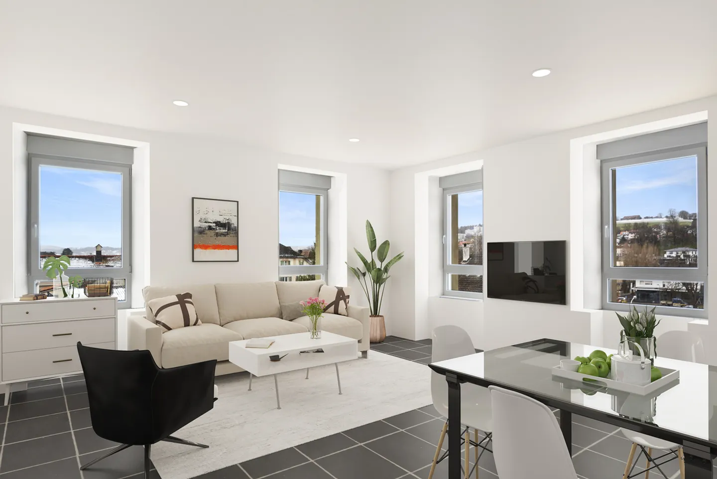 Bellissimo appartamento di 2,5 locali di 74 m2 - Foto 2 di 6