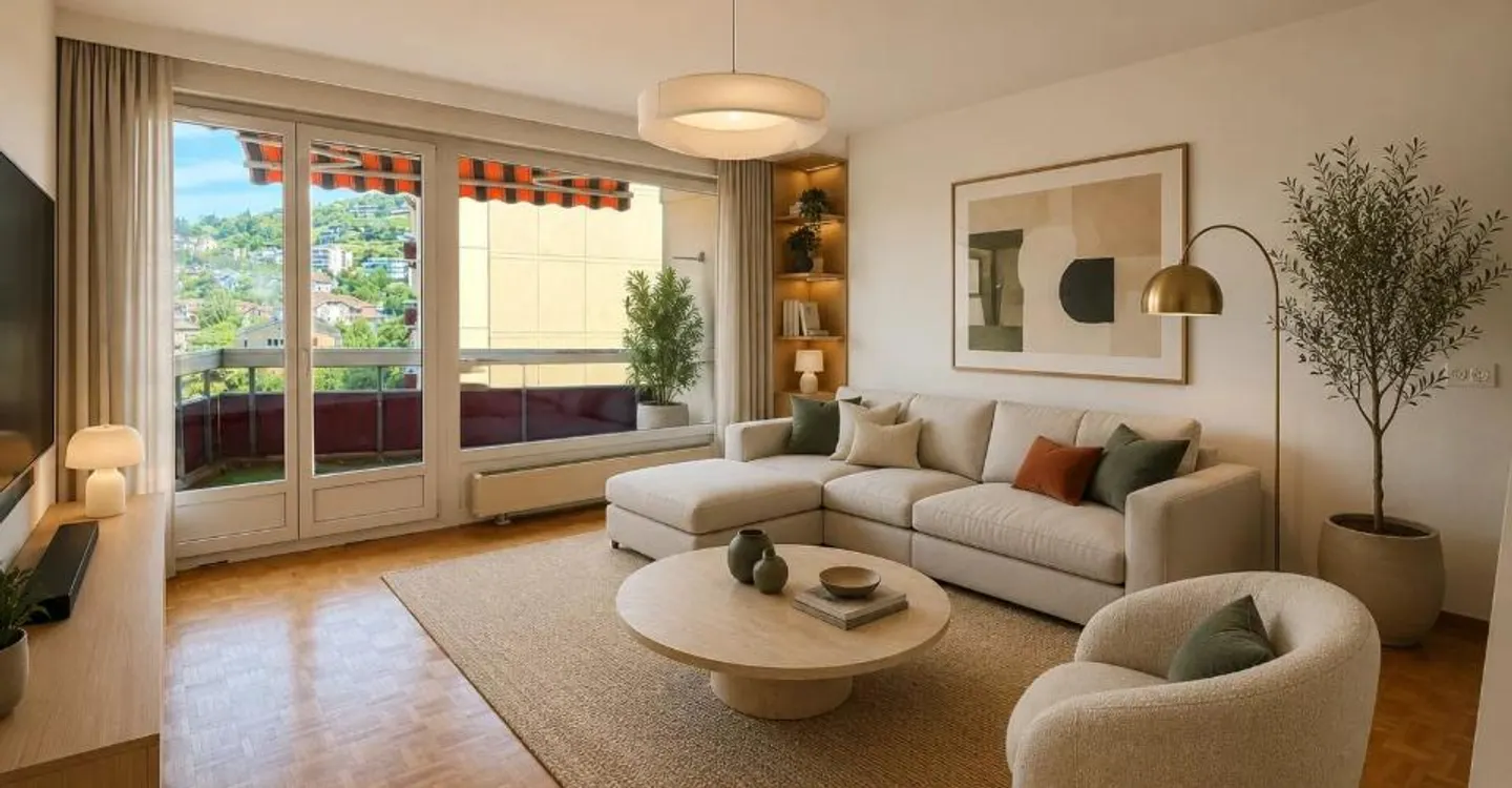 Nice 2.5 room apartment to renovate with lake view - Photo 1 of 9