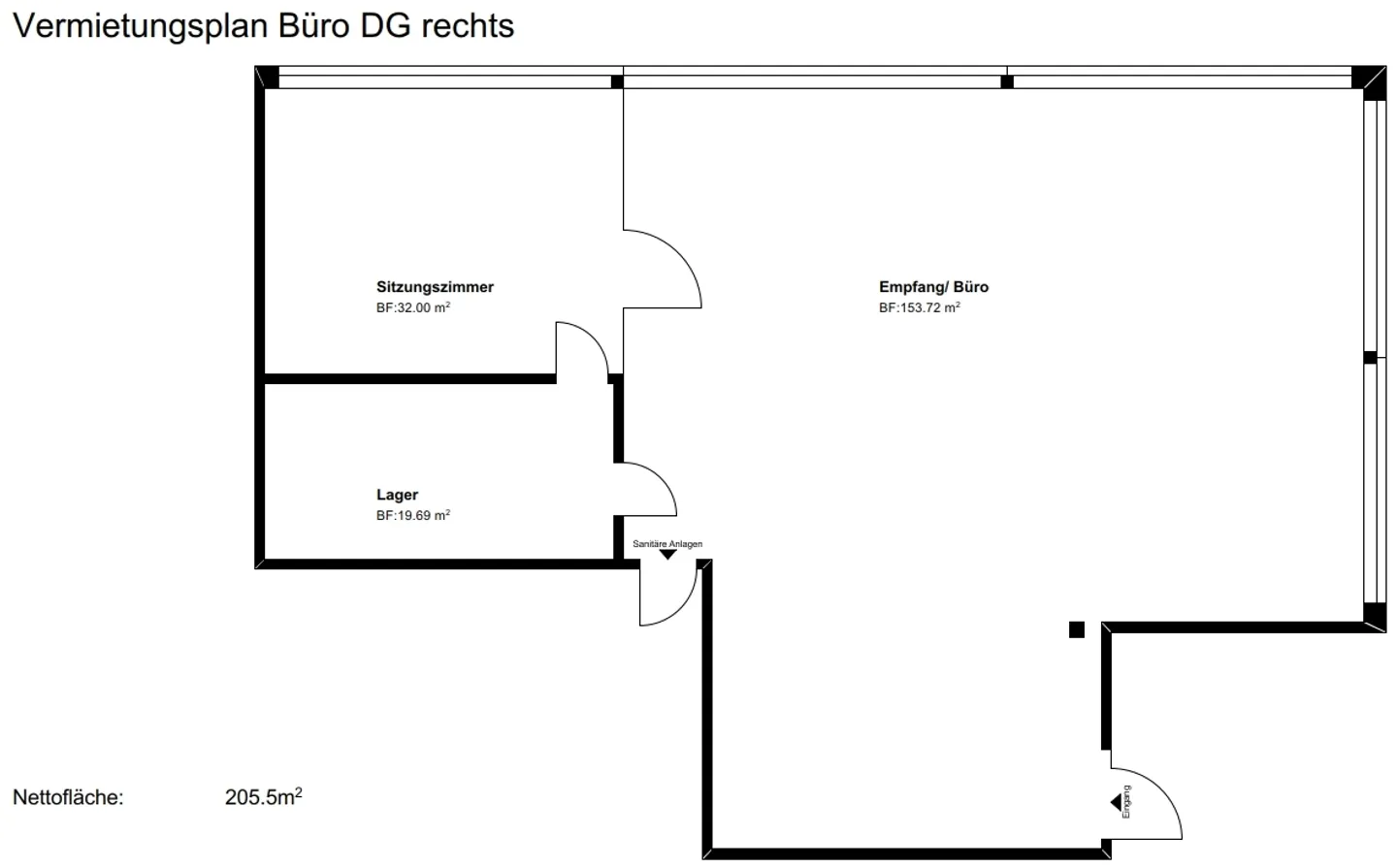 Spazio commerciale direttamente adiacente all'aeroporto di Altenrhein - Foto 4 di 8