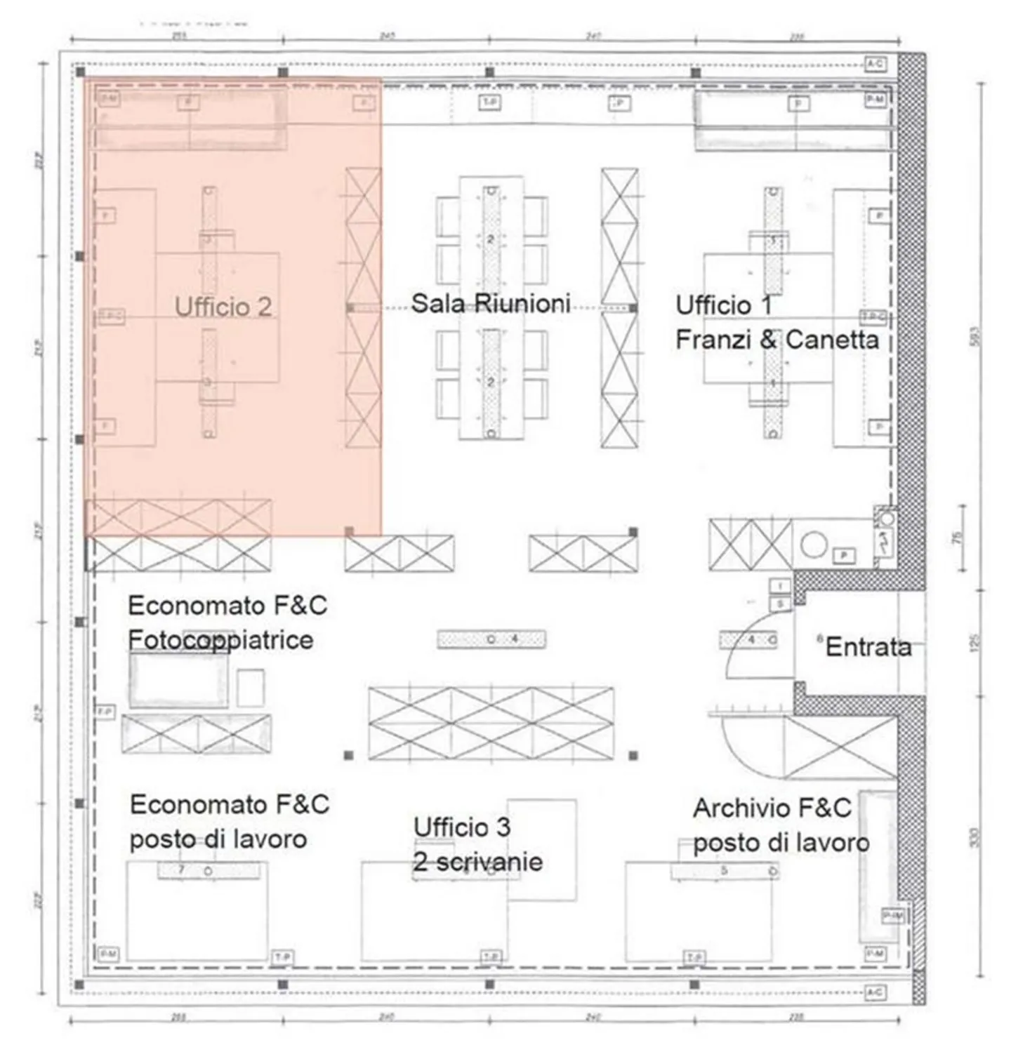 LUGANO, PAMBIO-NORANCO - BÜRO ZUM VERMIETEN, MOBILIERT - Foto 1 von 3