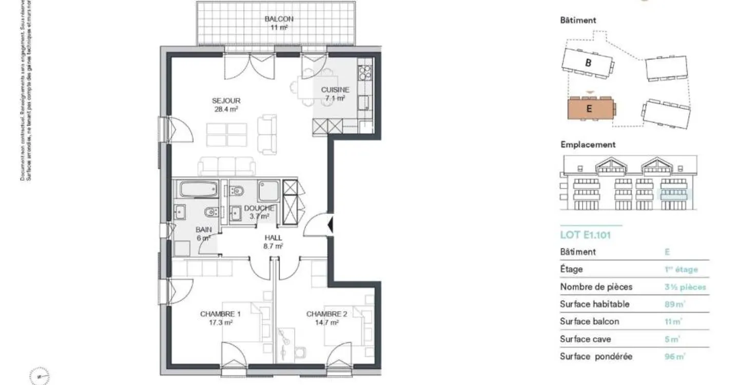 Neue Promotion: 3,5-Zimmer-Wohnung mit Balkon - Foto 8 von 9