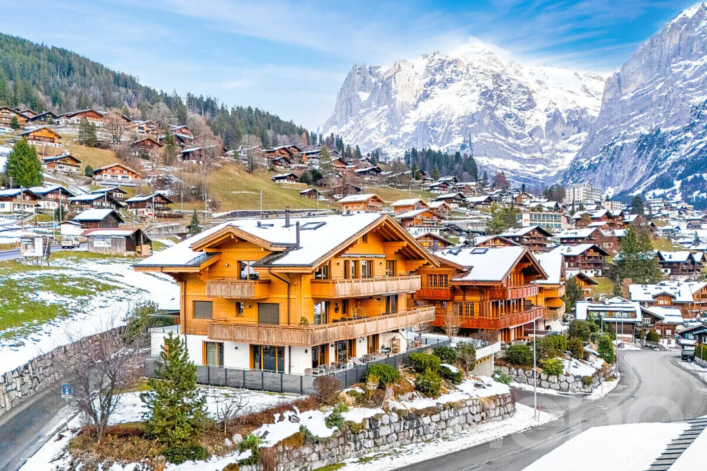 Duplex eccezionale di fronte all'Eiger Express - Foto 3 di 12