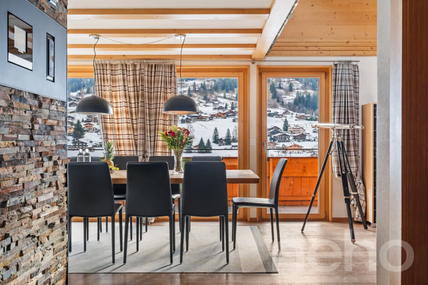 Duplex eccezionale di fronte all'Eiger Express - Foto 10 di 12