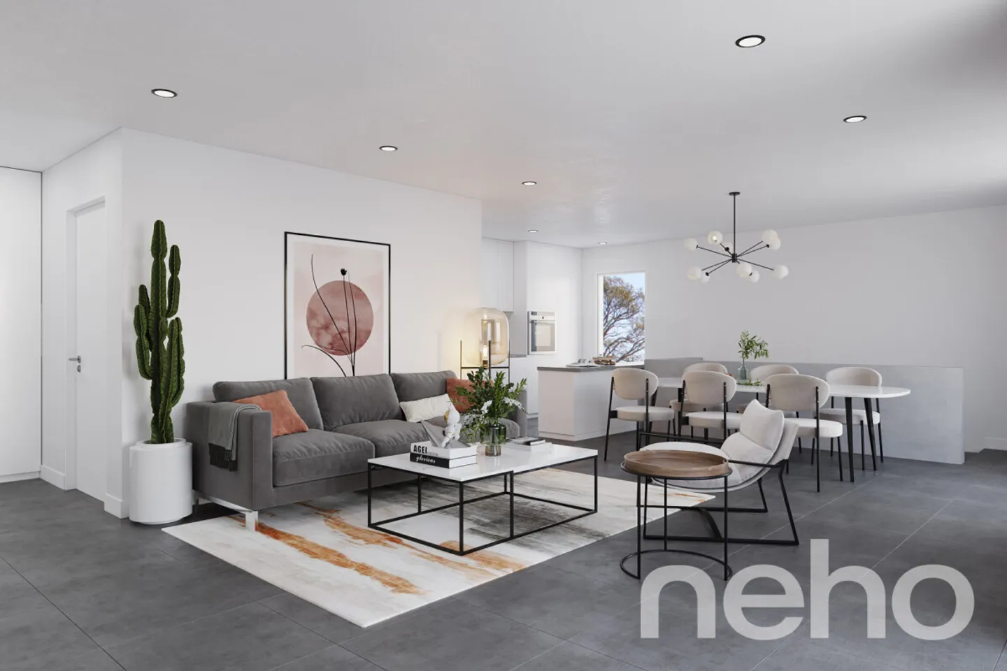 Appartamento duplex 4,5 stanze con balcone e vista - Foto 3 di 13