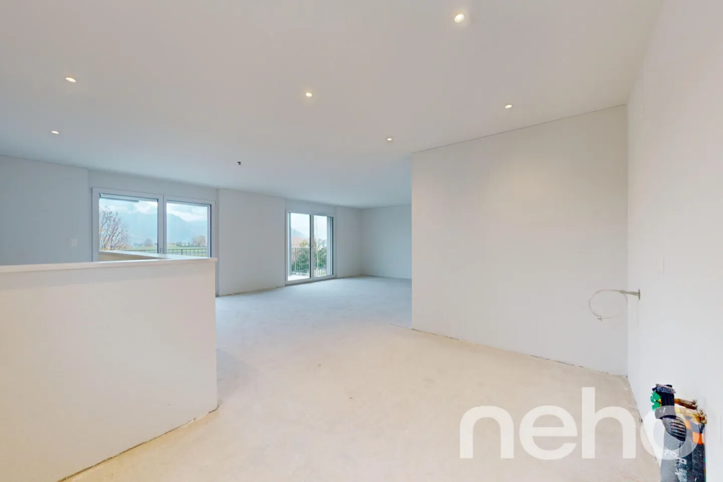Appartamento duplex 4,5 stanze con balcone e vista - Foto 4 di 13