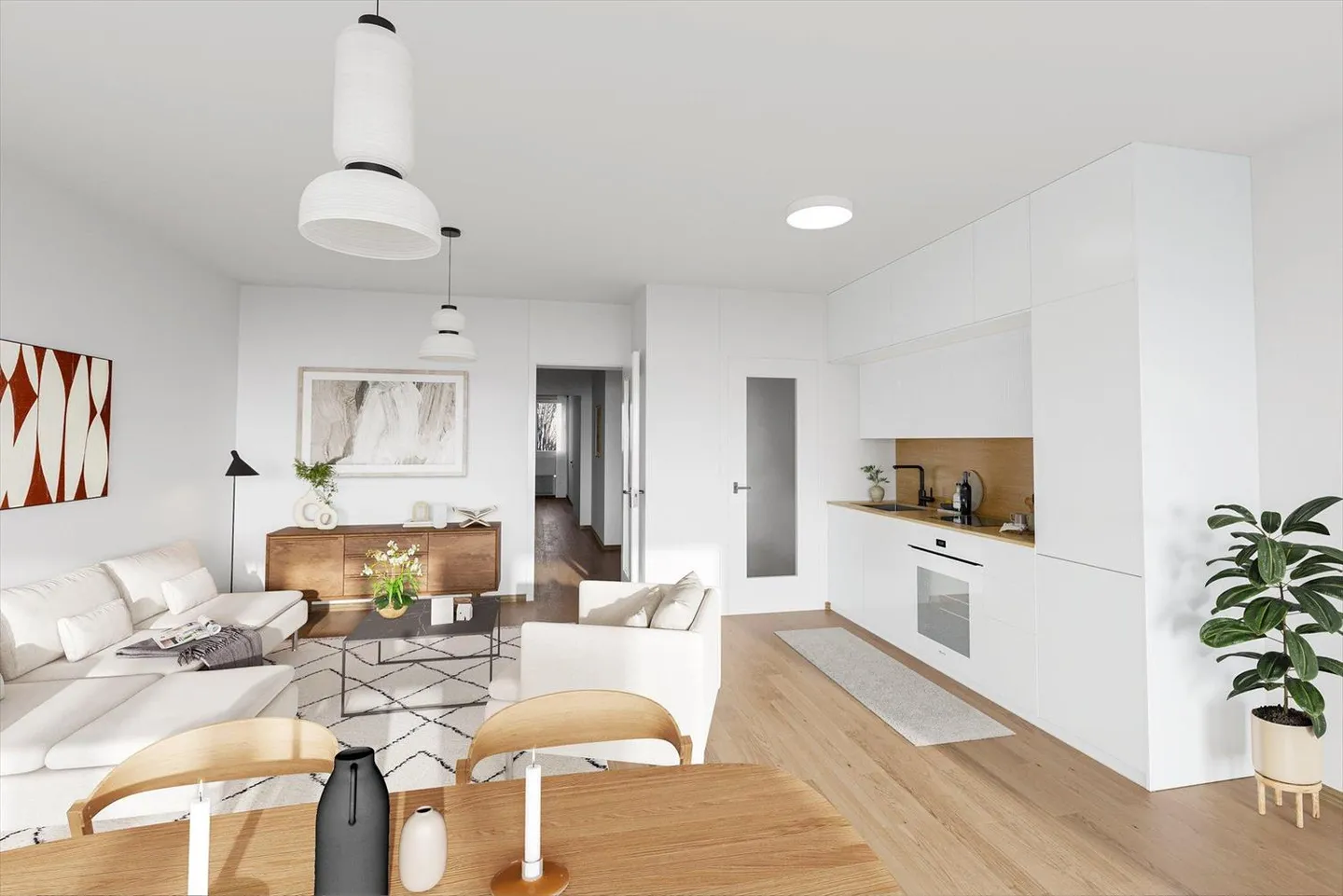 En exclusivité - Appartement traversant de 4 pièces avec balcon - Grand-Lancy - Photo 2 sur 9