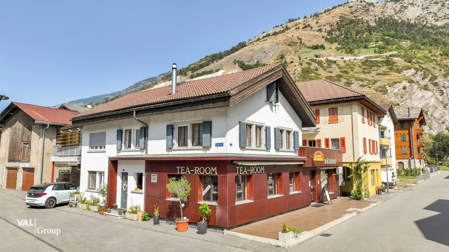Commercial premises with charm and potential in the center of Raron - Photo 12 of 13