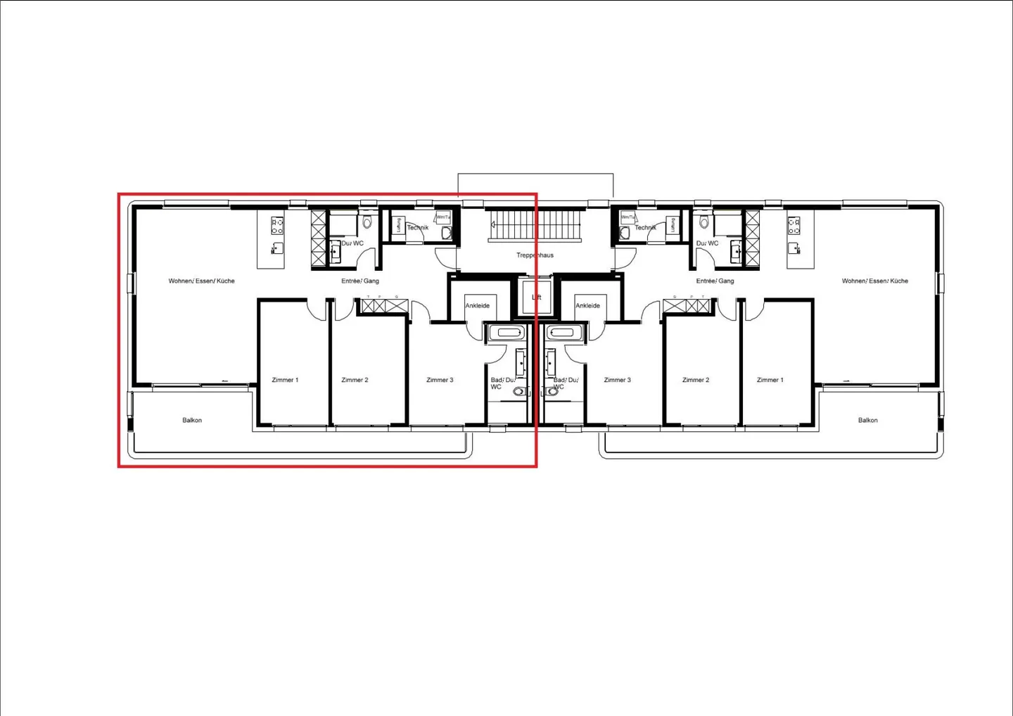 4.5-room apartment in the center of Stäfa - Photo 7 of 7