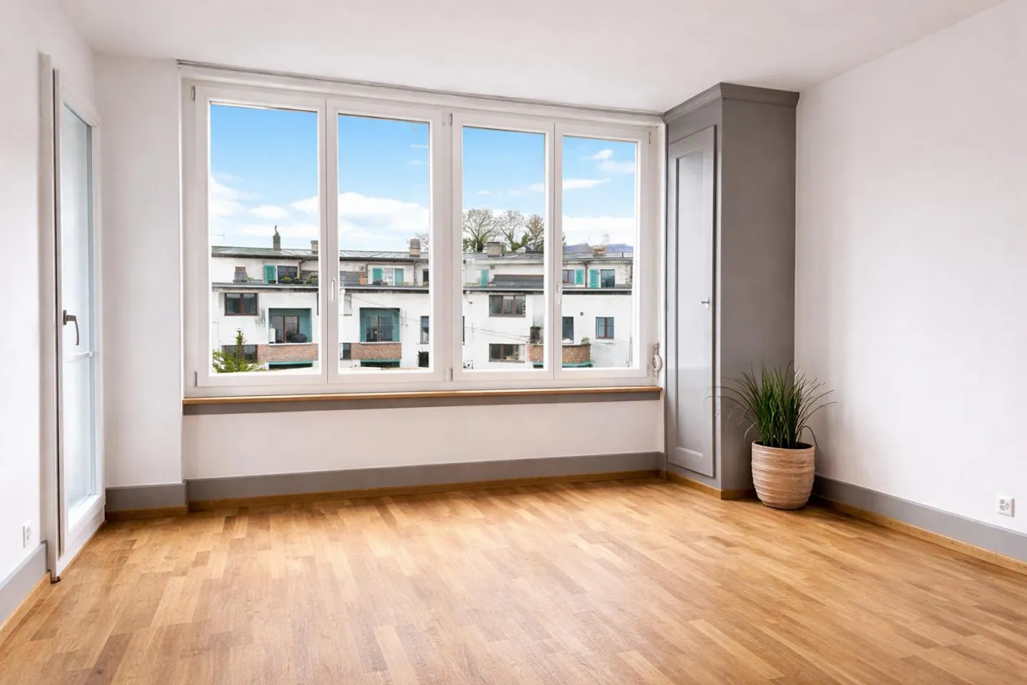 95 m² classic living feeling – spacious, completely renovated, bright & quiet - Photo 7 of 15