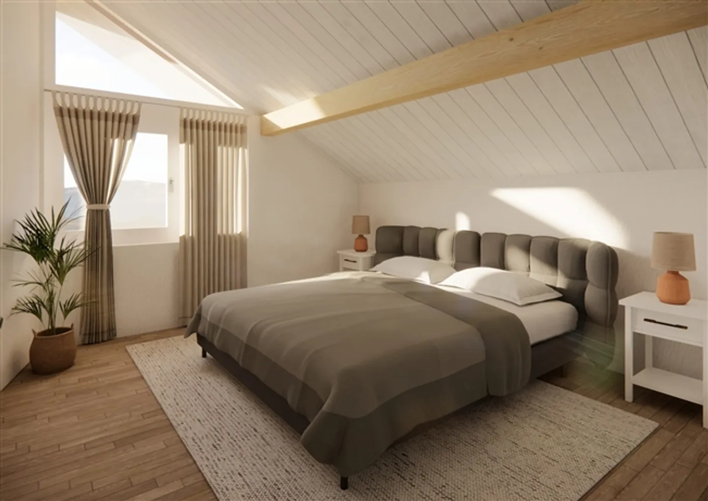 Maisonette de 5,5 pièces avec vue sur le lac à Gwatt/Thun - acheter - Photo 8 sur 13