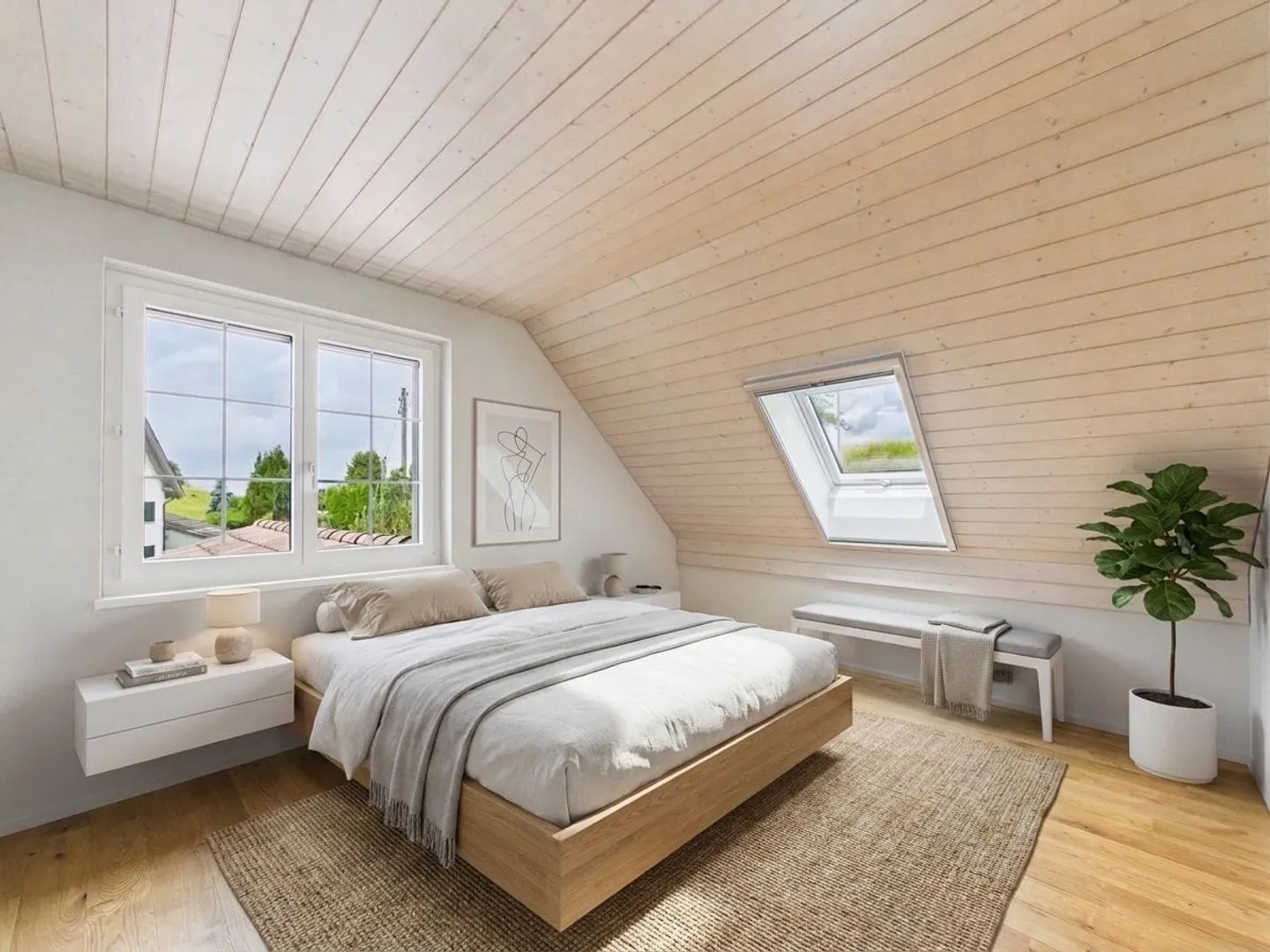 Stunning Attic Apartment with Alpine View - Photo 11 of 13