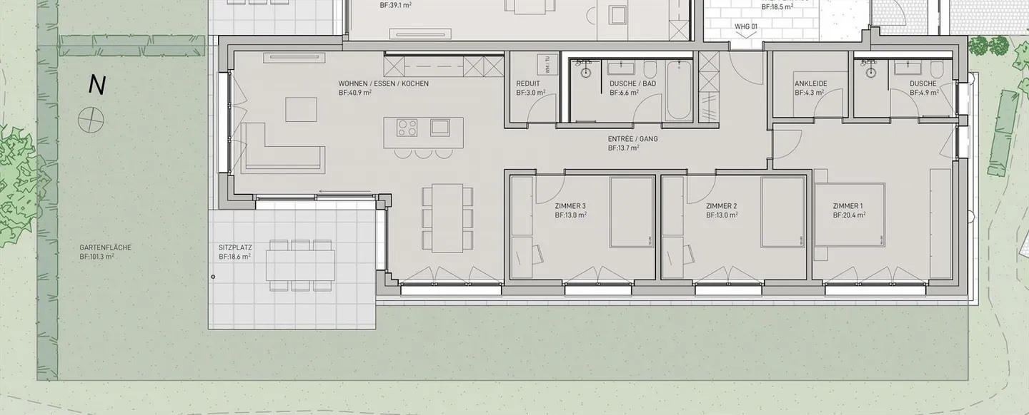 Eichenpark Arbon - 4.5-Room Garden Apartment with Space to Enjoy - Photo 4 of 11