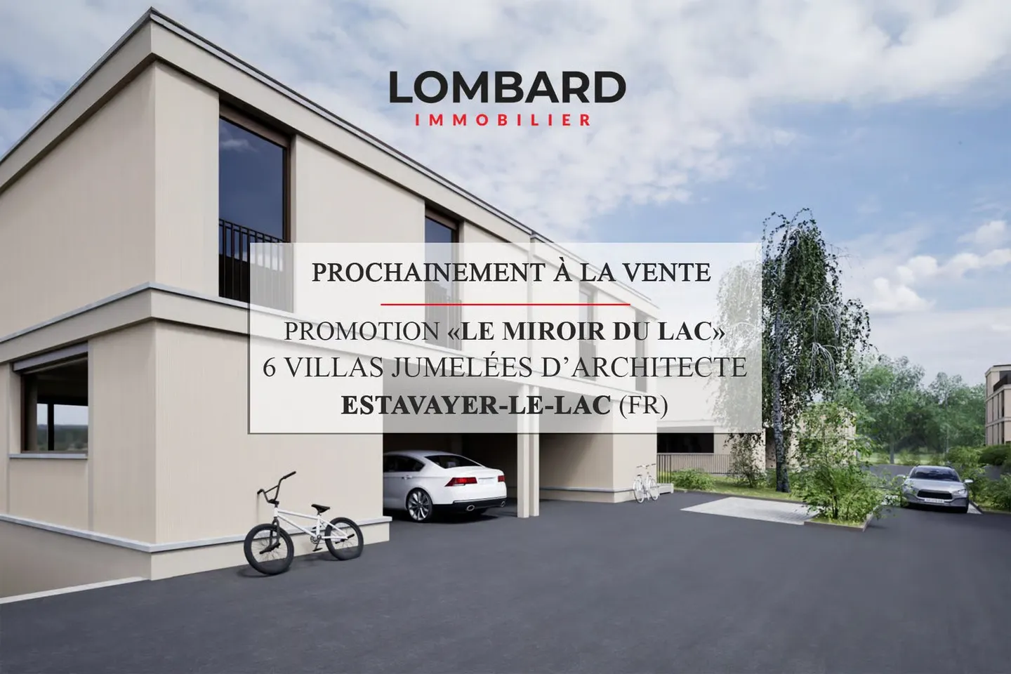 Promotion Miroir du Lac - 6 maisons jumelées au design architectural - Photo 1 sur 4