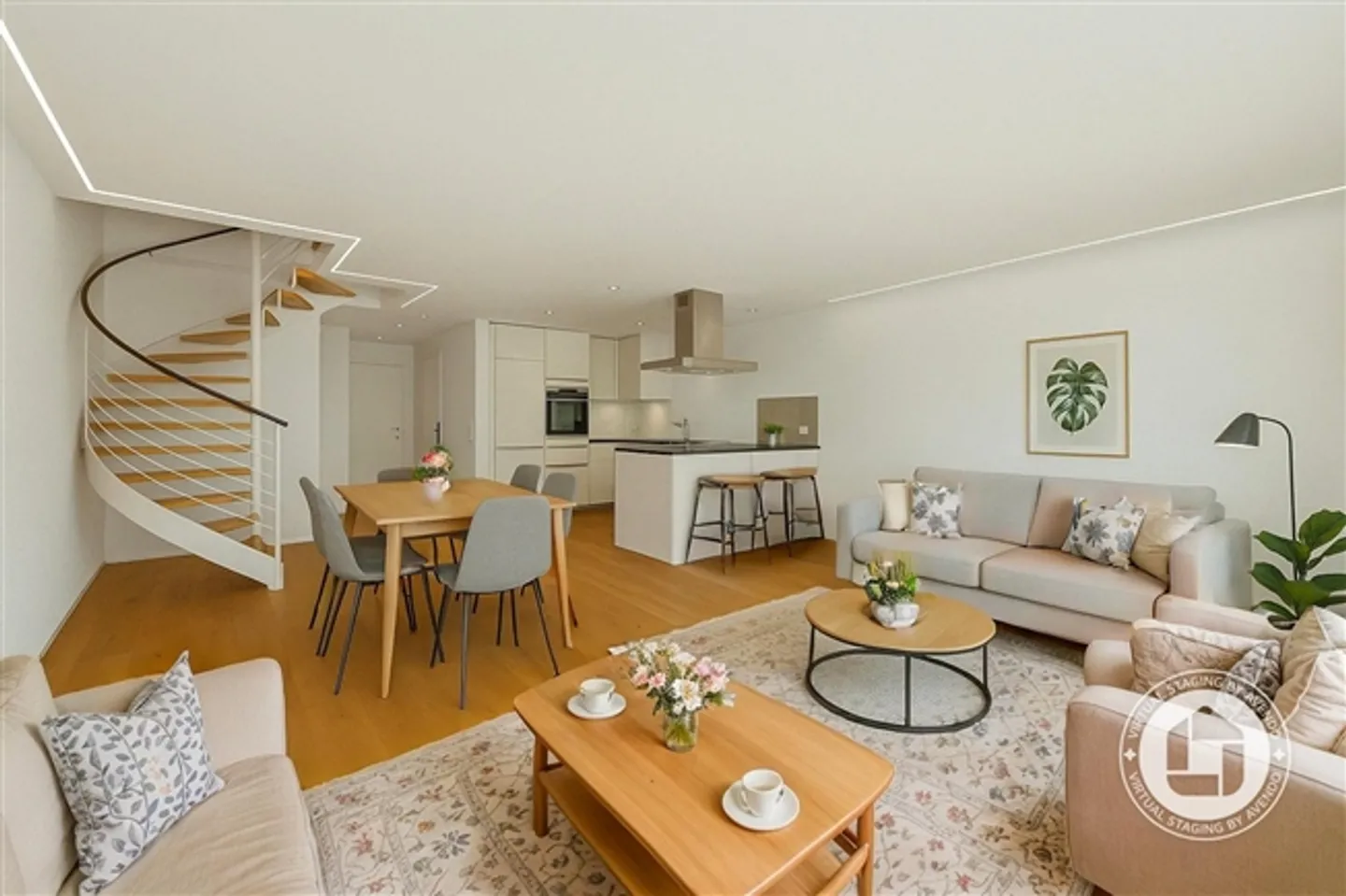 «Charmante 3.5-Zimmer-Maisonette mit Terrasse in Zollikofen» - Foto 2 von 13