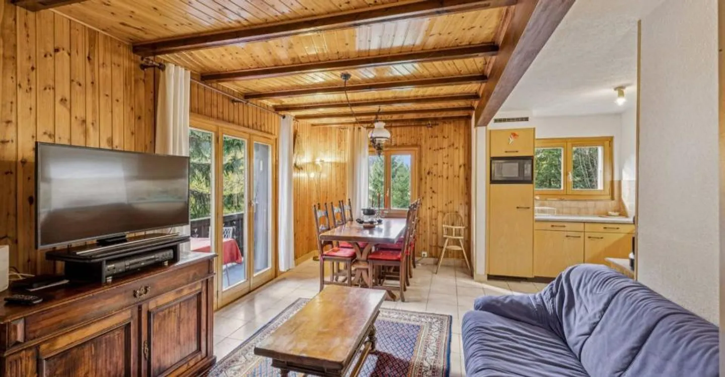 Gemütliches Chalet mit Sauna, Aussicht und Terrasse - Portes du Soleil - Foto 4 von 12