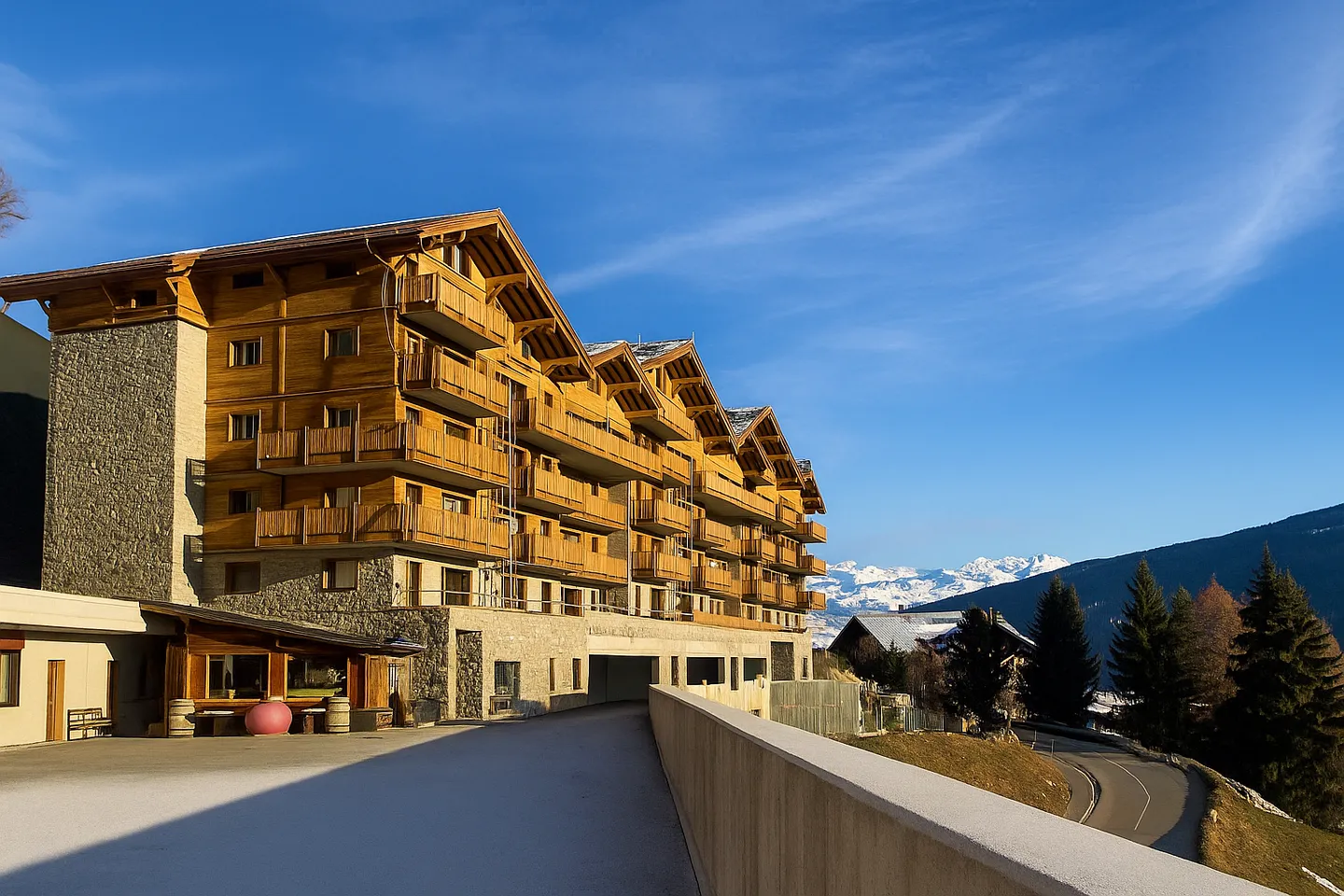 Apartment with hotel services ski-in ski-out - Photo 1 of 6