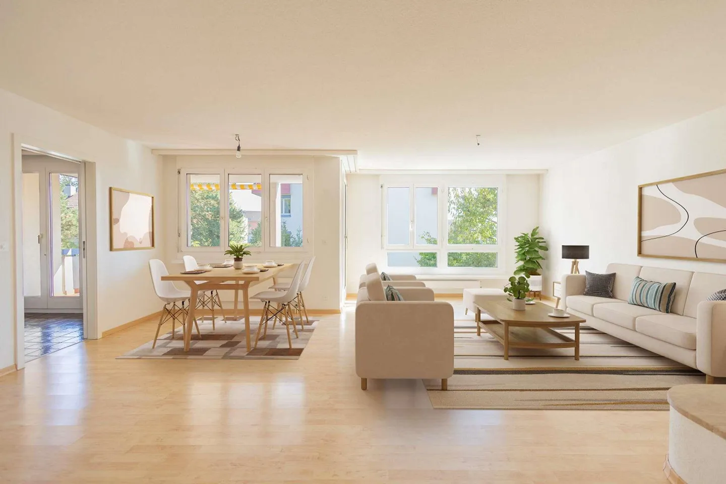 Appartement 3.5 pièces au cœur de 8306 Brüttisellen – Votre nouveau chez-vous ... - Photo 4 sur 13