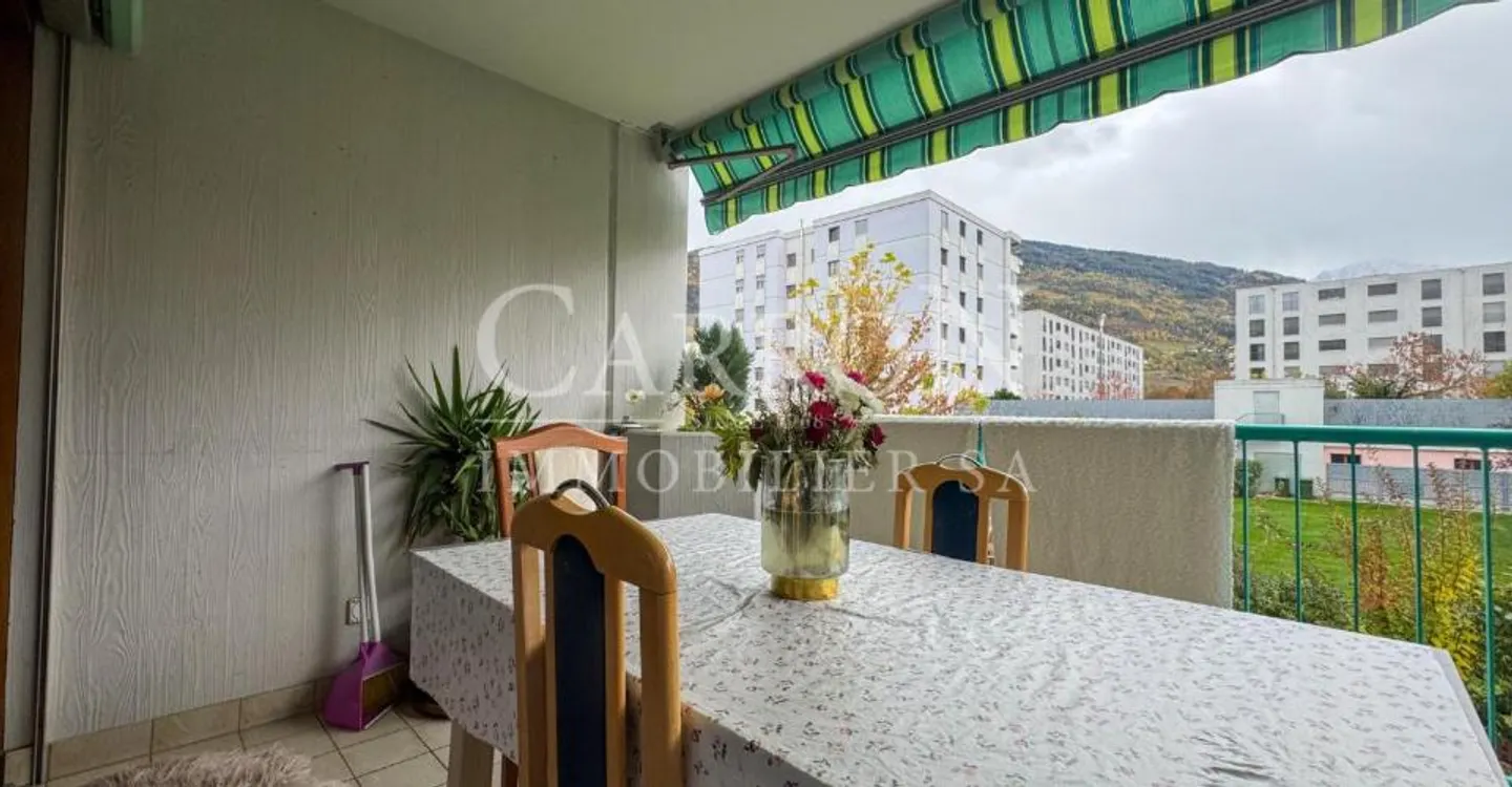 Helles 4.5-Zimmer Appartement in Sion - Foto 8 von 9