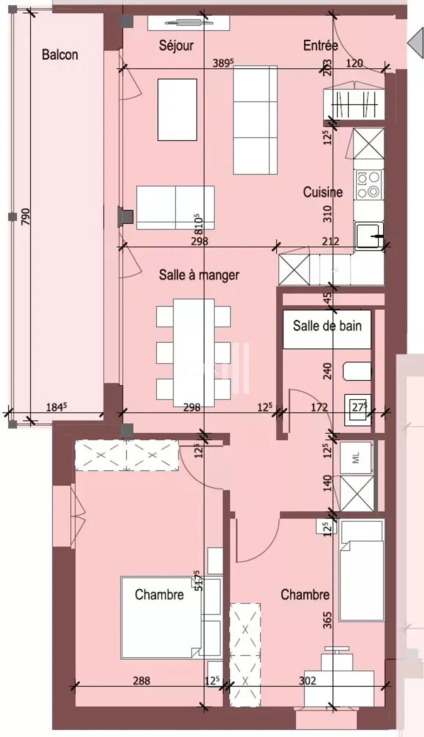 Appartamento in affitto - Foto 4 di 5