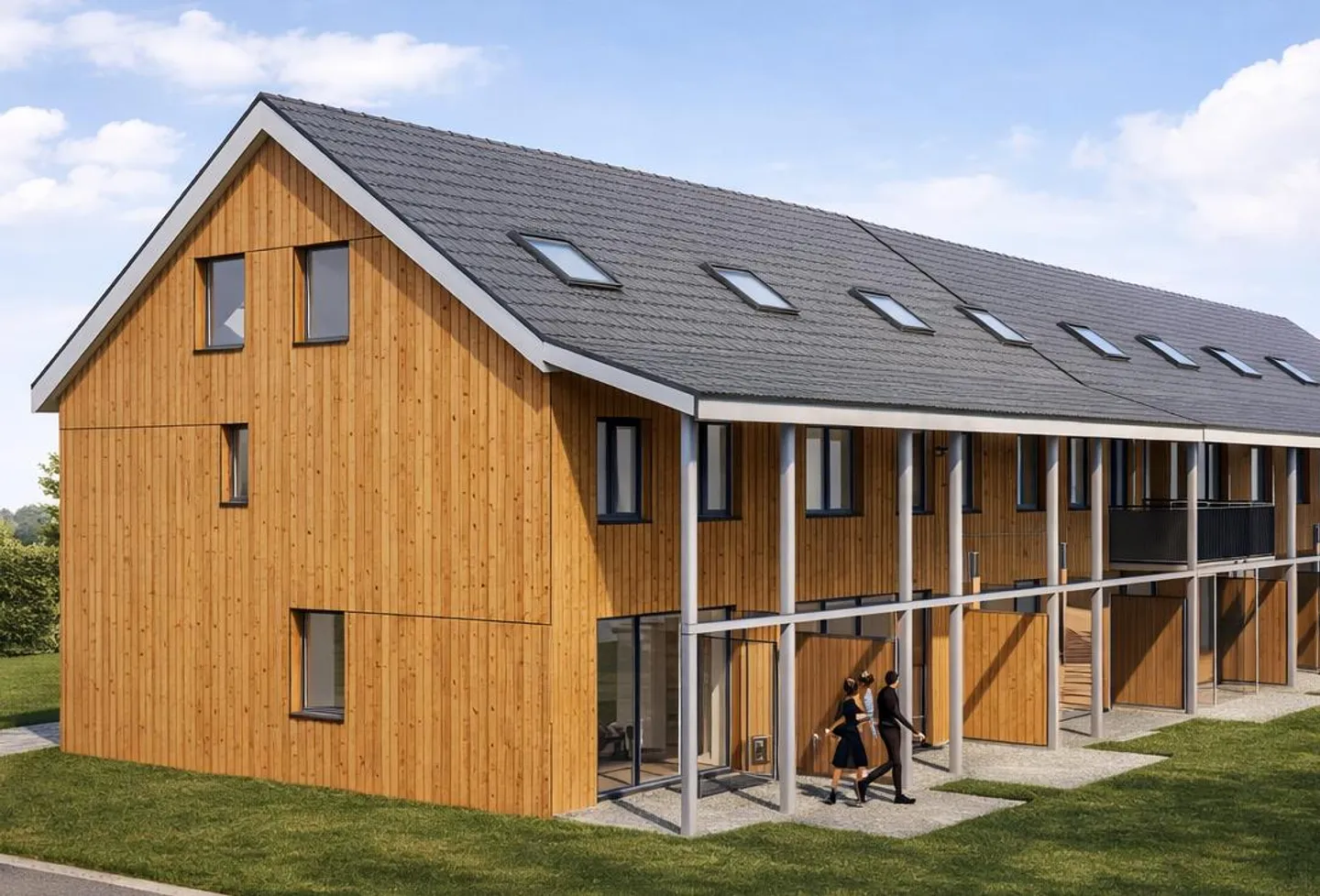 Charmantes Reihenhaus in Grüner Lage - Foto 3 von 13