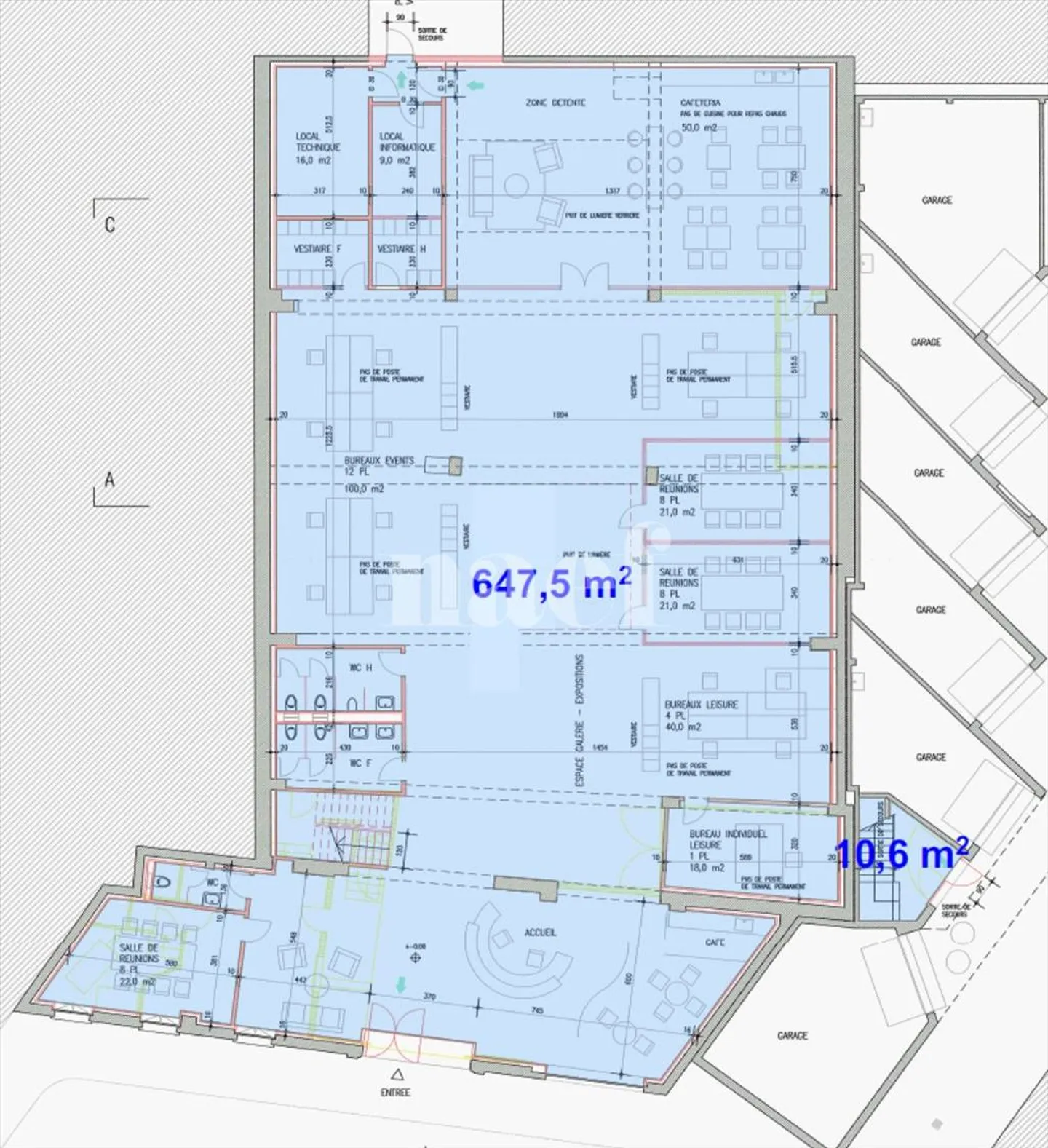 Luxuriöse Büros von 1250 m² in Champel - Foto 6 von 7