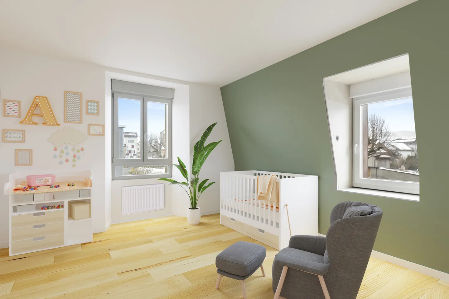 Appartamento attico di 3,5 locali di 152,06 - Foto 3 di 7