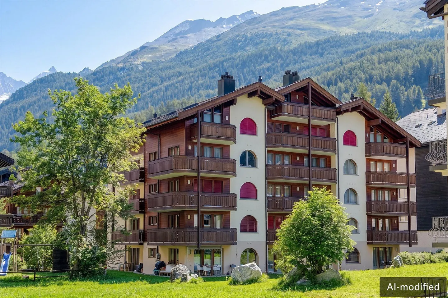 Appartamento di 4,5 stanze, bello e centrale, con vista unica sul Cervino - Foto 11 di 13