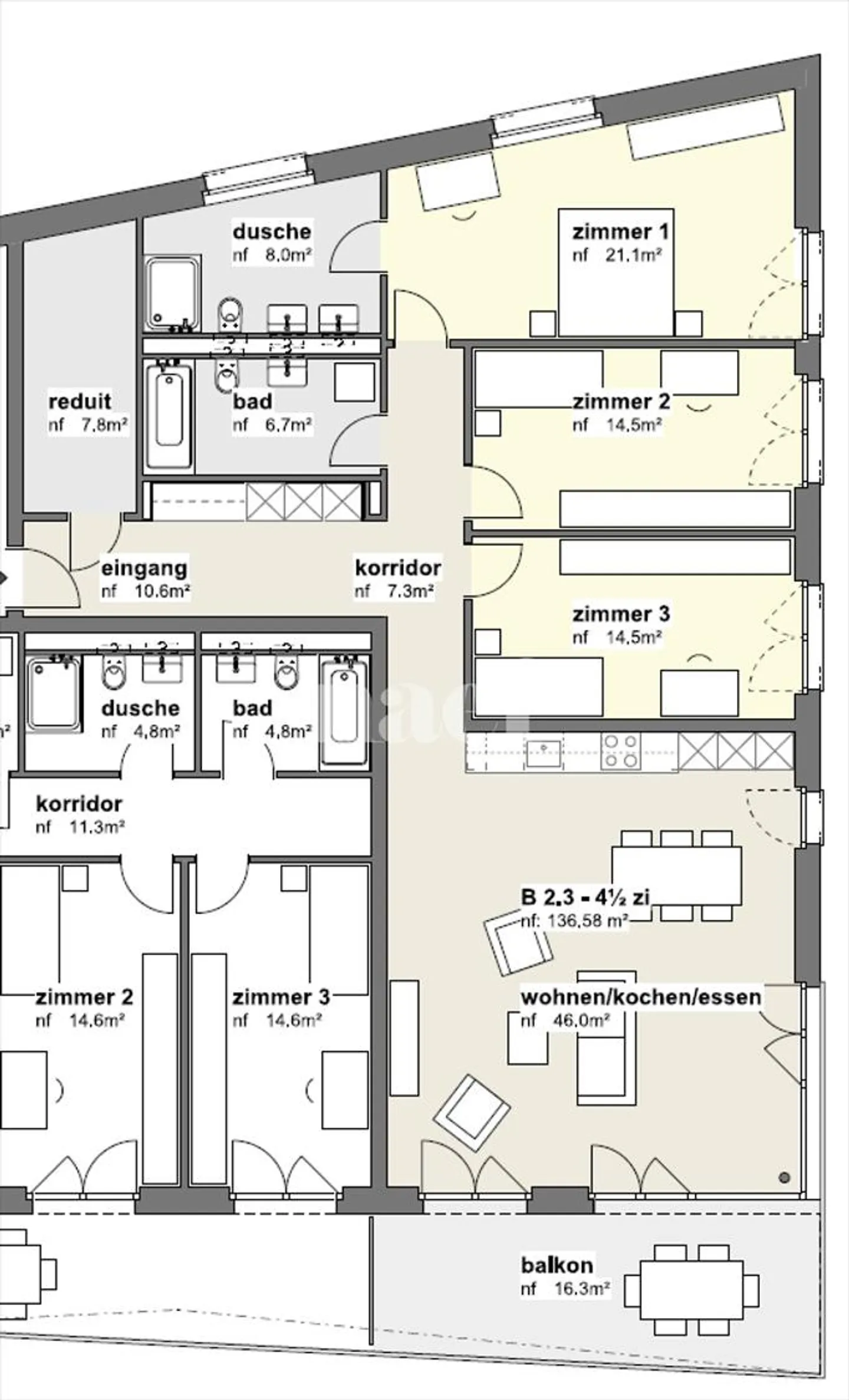 Neue 4,5-Zimmer-Wohnung - Foto 9 von 9