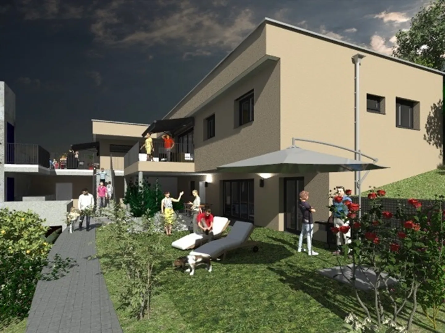 «9 Luxuswohnungen im Off-Plan mit herrlichem Blick auf das Rhônetal» - Photo 6 sur 7