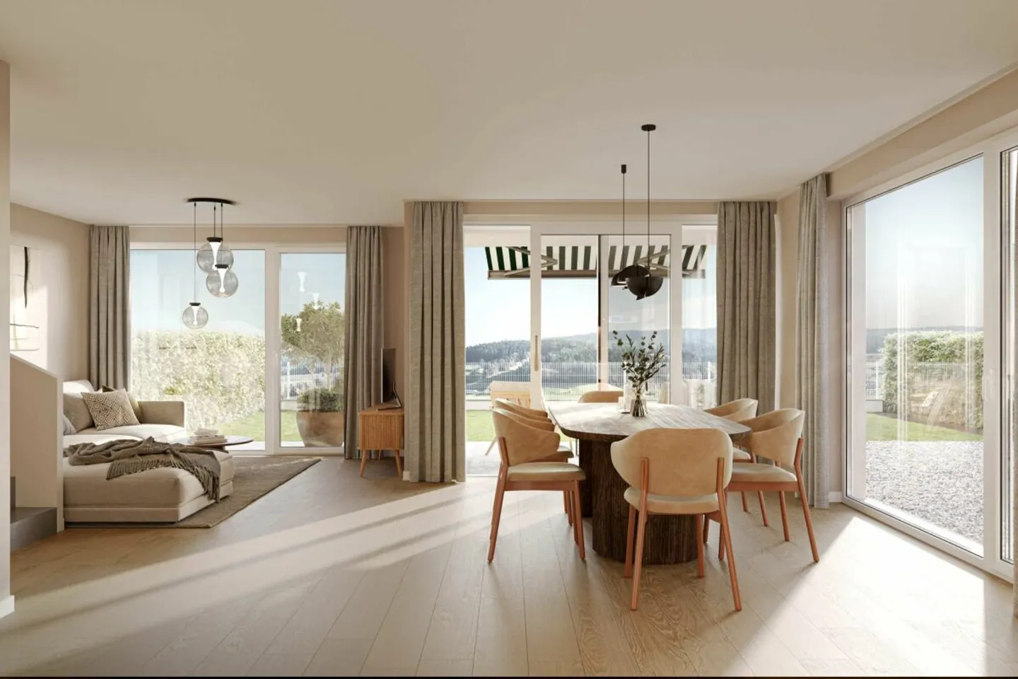 Grünegg : Appartements en duplex exclusifs avec de grands espaces extérieurs - Photo 4 sur 8