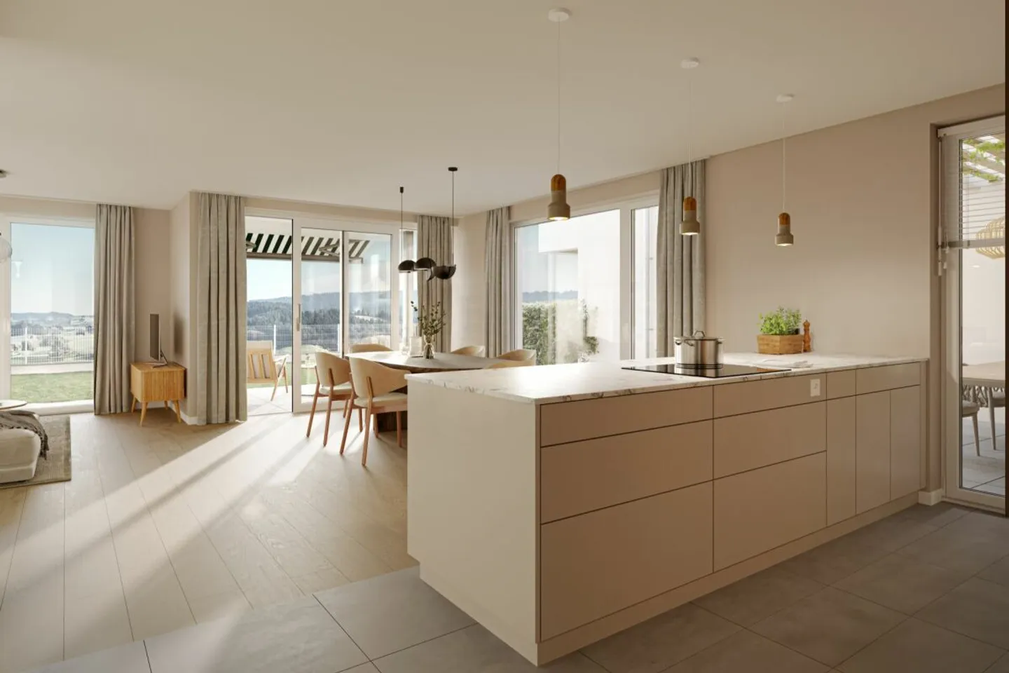 Grünegg : Appartements en duplex exclusifs avec de grands espaces extérieurs - Photo 7 sur 8