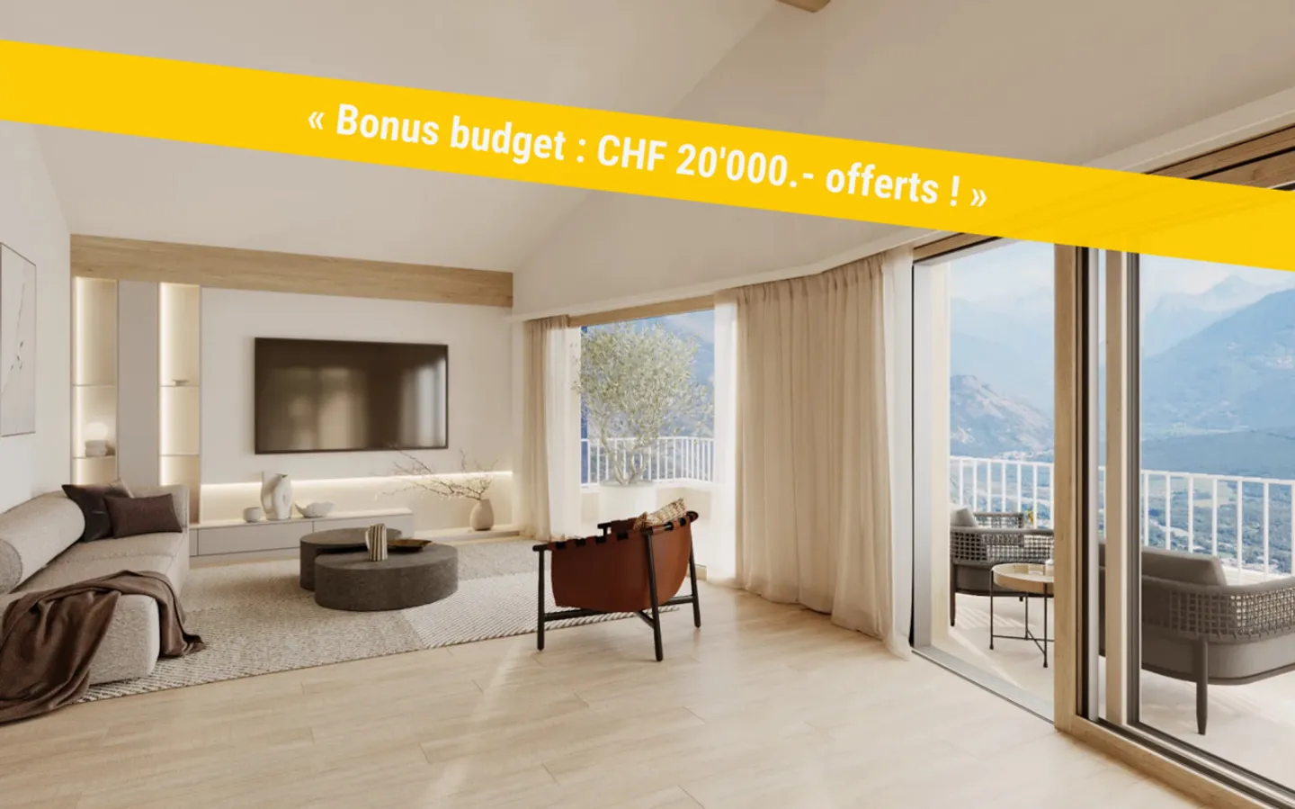 Chalet 4.5 pièces à Mollens VS - Photo 1 sur 10