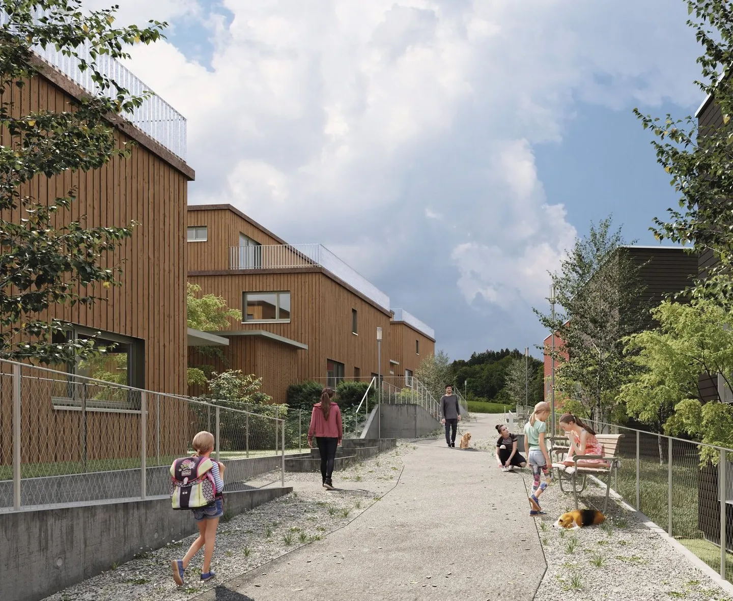 Casa bifamiliare a Wila - Foto 11 di 14