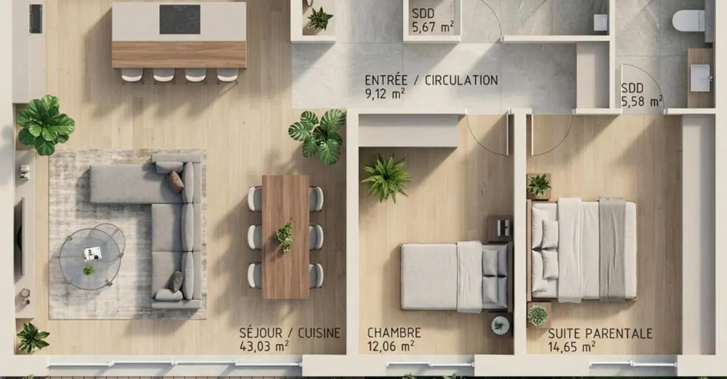 Appartement de luxe avec vue sur les Alpes - Photo 2 sur 11